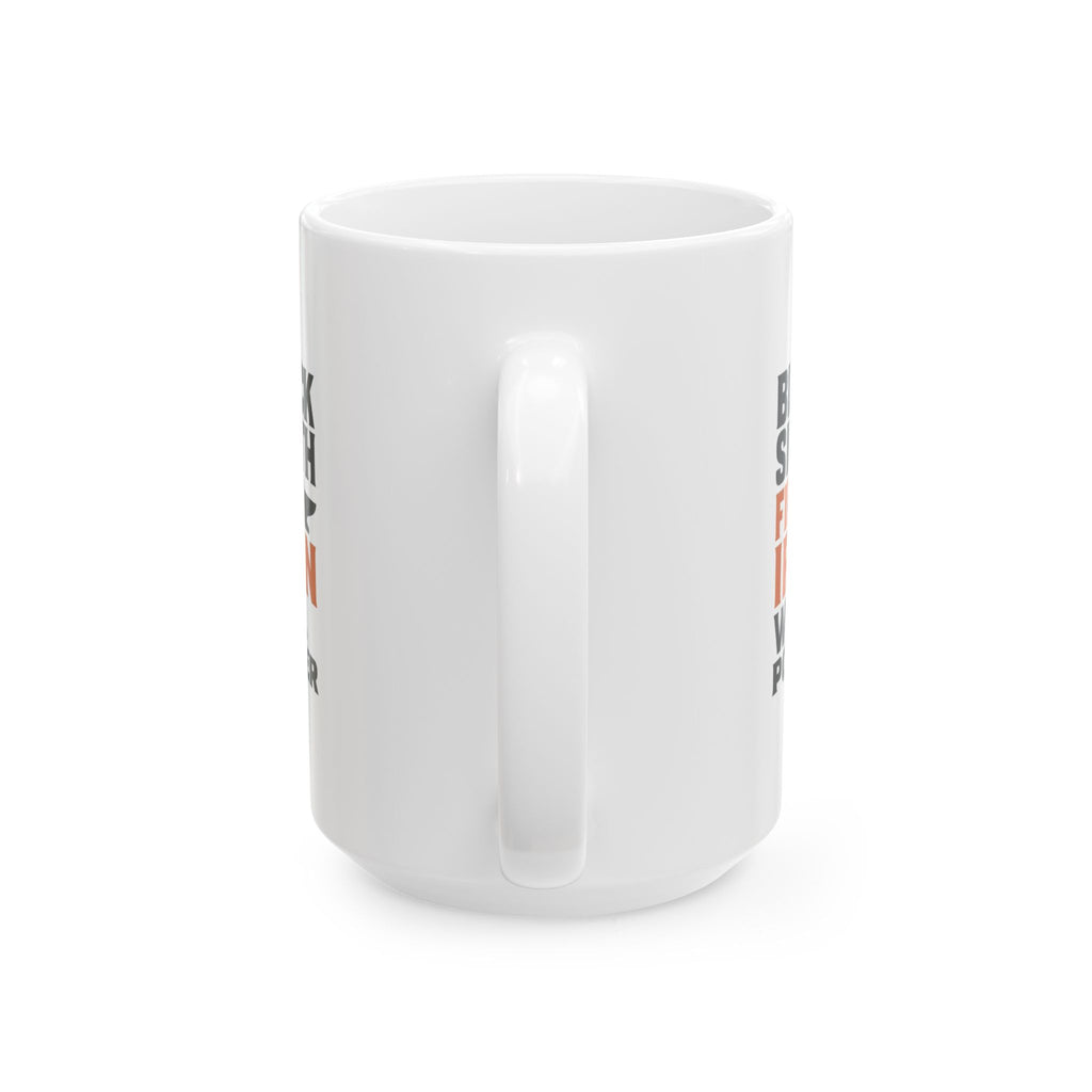 Blacksmith Fire Iron Willpower Coffee Mug | Unique Gift | Ceramic Mug