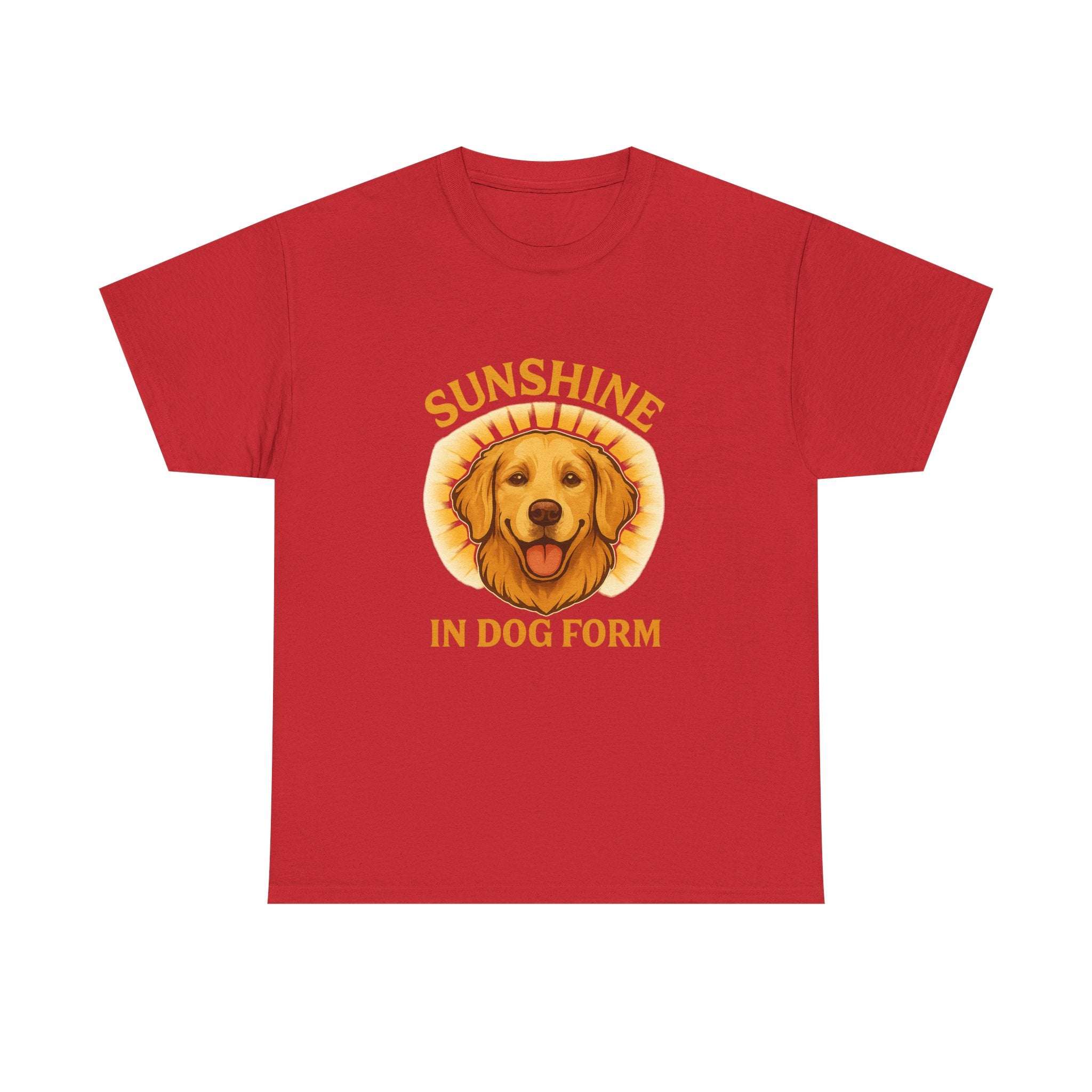 Golden Retriever Mom Sunshine In Dog Form T-Shirt | Dog Lover Gift | Graphic Tee