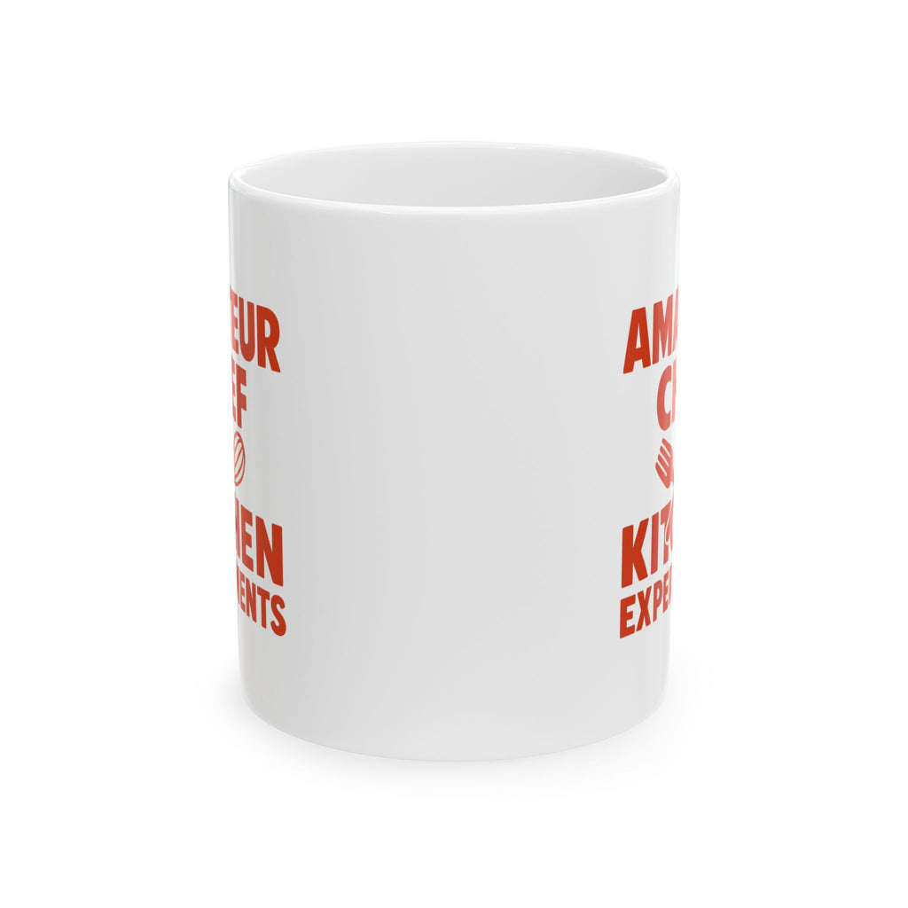 Amateur Chef Kitchen Experiments Sometimes On Purpose Coffee Mug | Chef Gift | Ceramic Mug