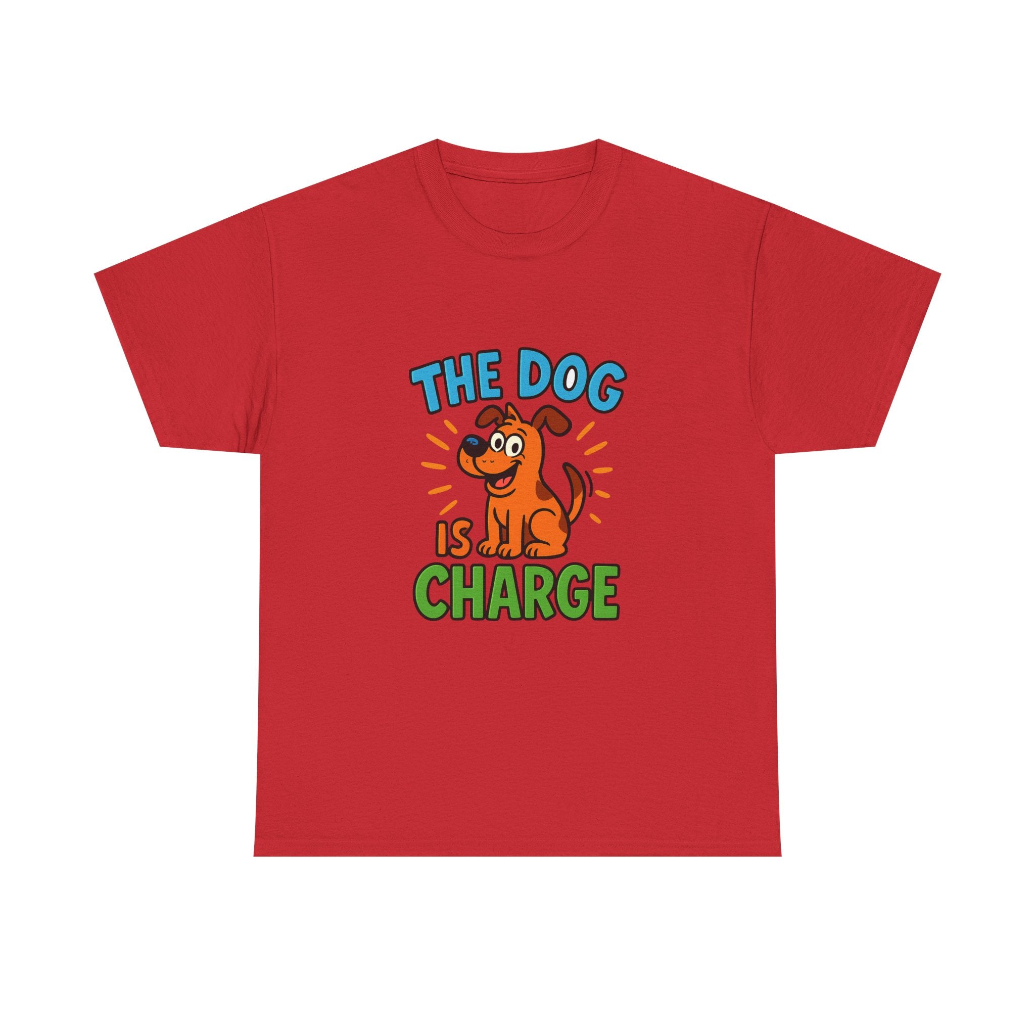 Boss Is The Dog T-Shirt | Funny Pet Humor | Graphic Tee