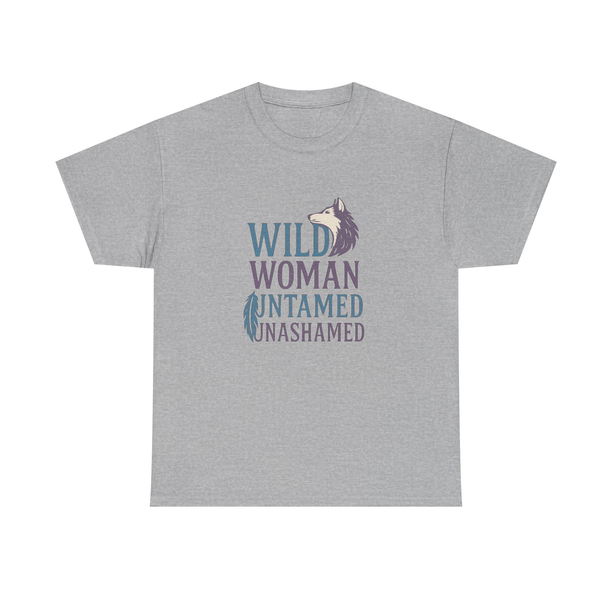 Wild Woman Untamed and Unashamed T-Shirt | Unique Gift | Graphic Tee