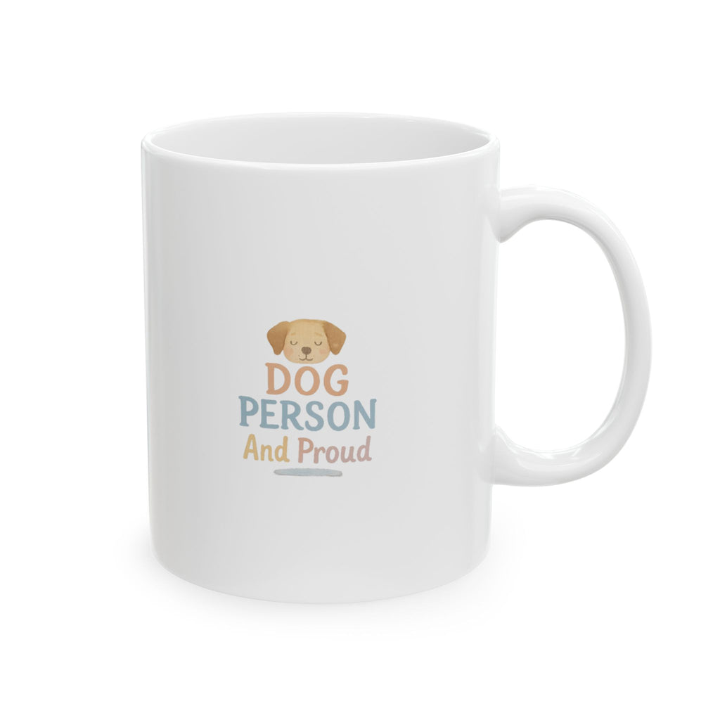 Confirmed Dog Person Since Birth Coffee Mug | Dog Appreciation Gift | Ceramic Mug