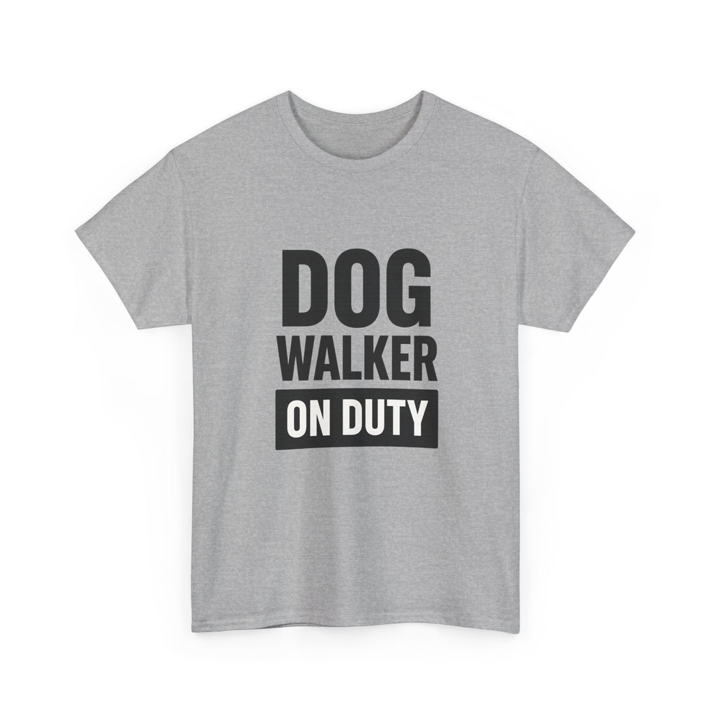 Rain Or Shine This Dog Gets Walked T-Shirt | Dedicated Dog Owner | Graphic Tee