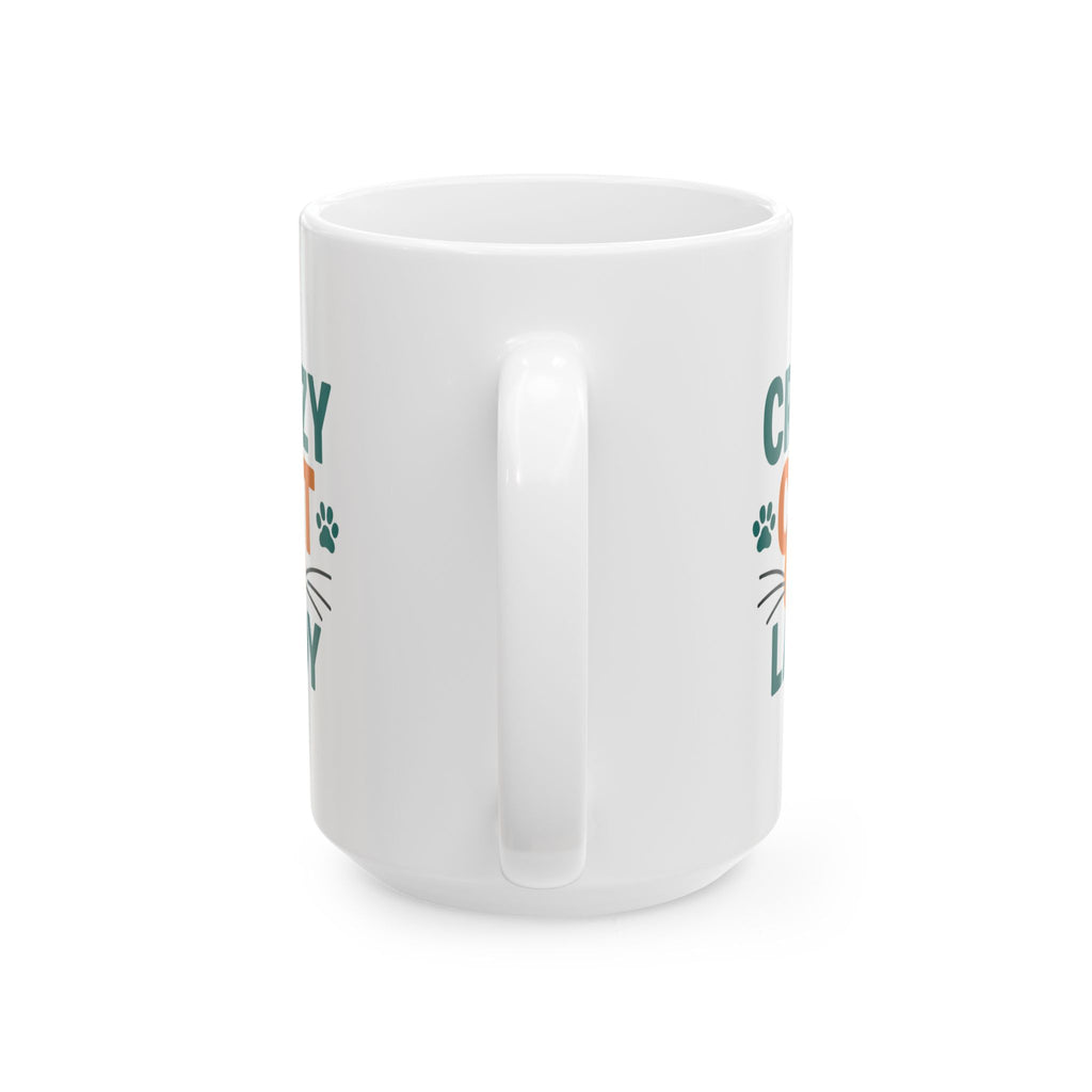 Future Crazy Cat Lady In Training Coffee Mug | Cat Lover Humor | Ceramic Mug