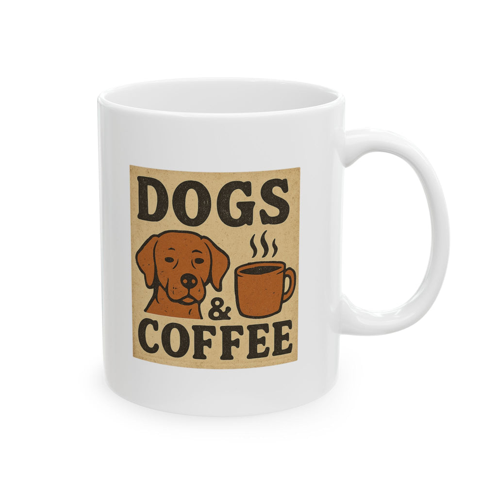 All I Need Is Coffee And My Dog Coffee Mug | Dog Lover Gift | Ceramic Mug