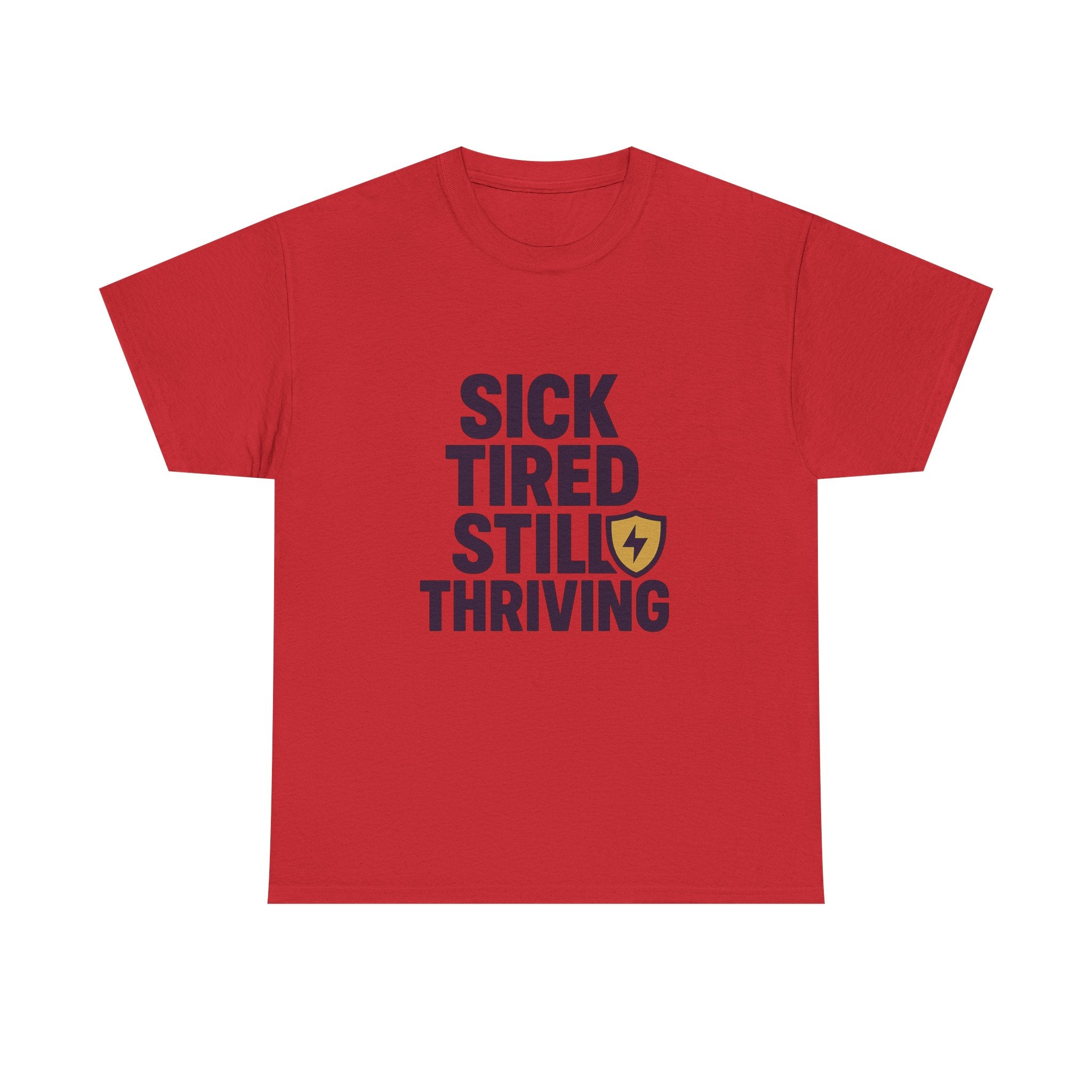 Chronic Illness Warrior Sick Tired Thriving T-Shirt | Unique Gift | Graphic Tee