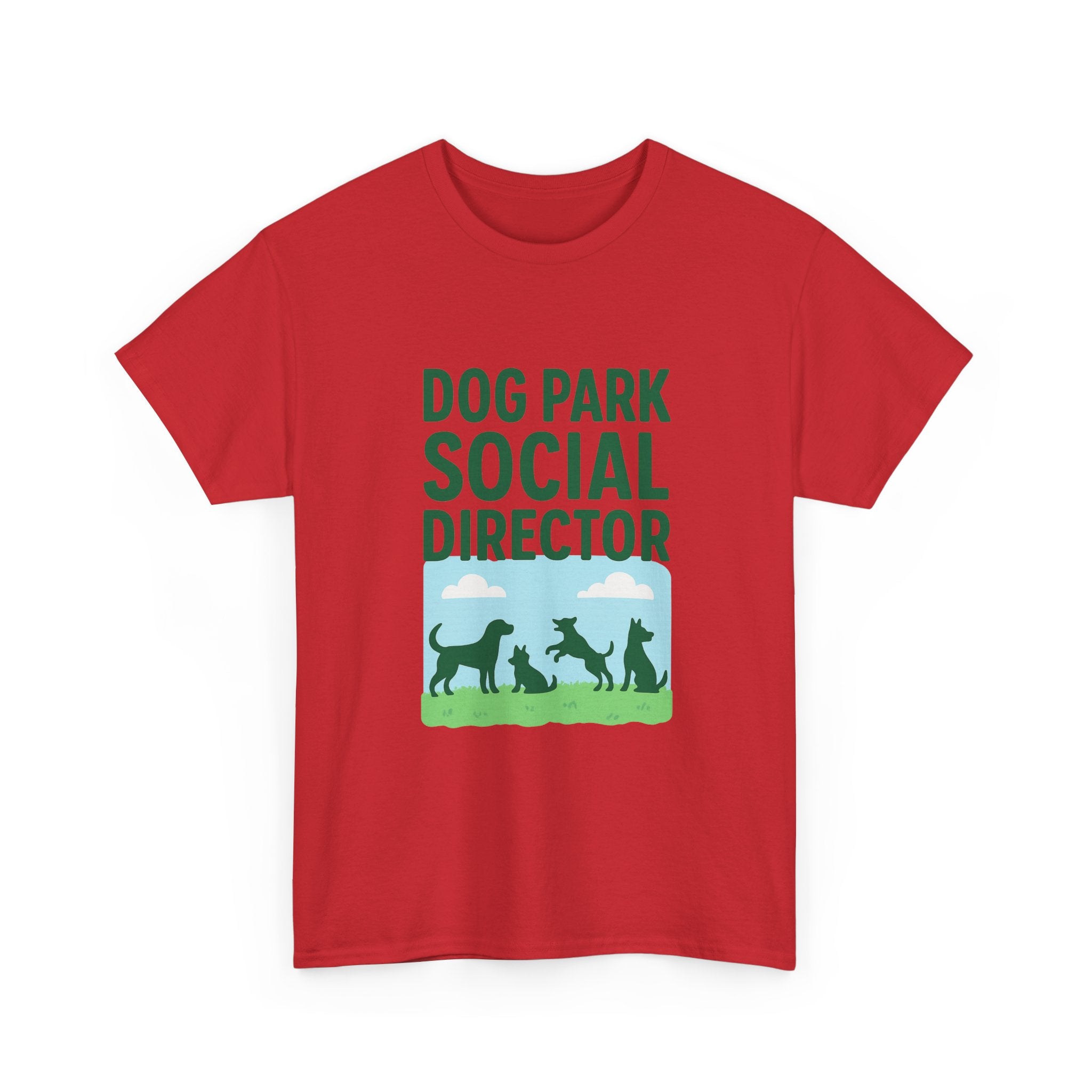 Dog Park Social Director T-Shirt | Dog Lover Gift | Graphic Tee