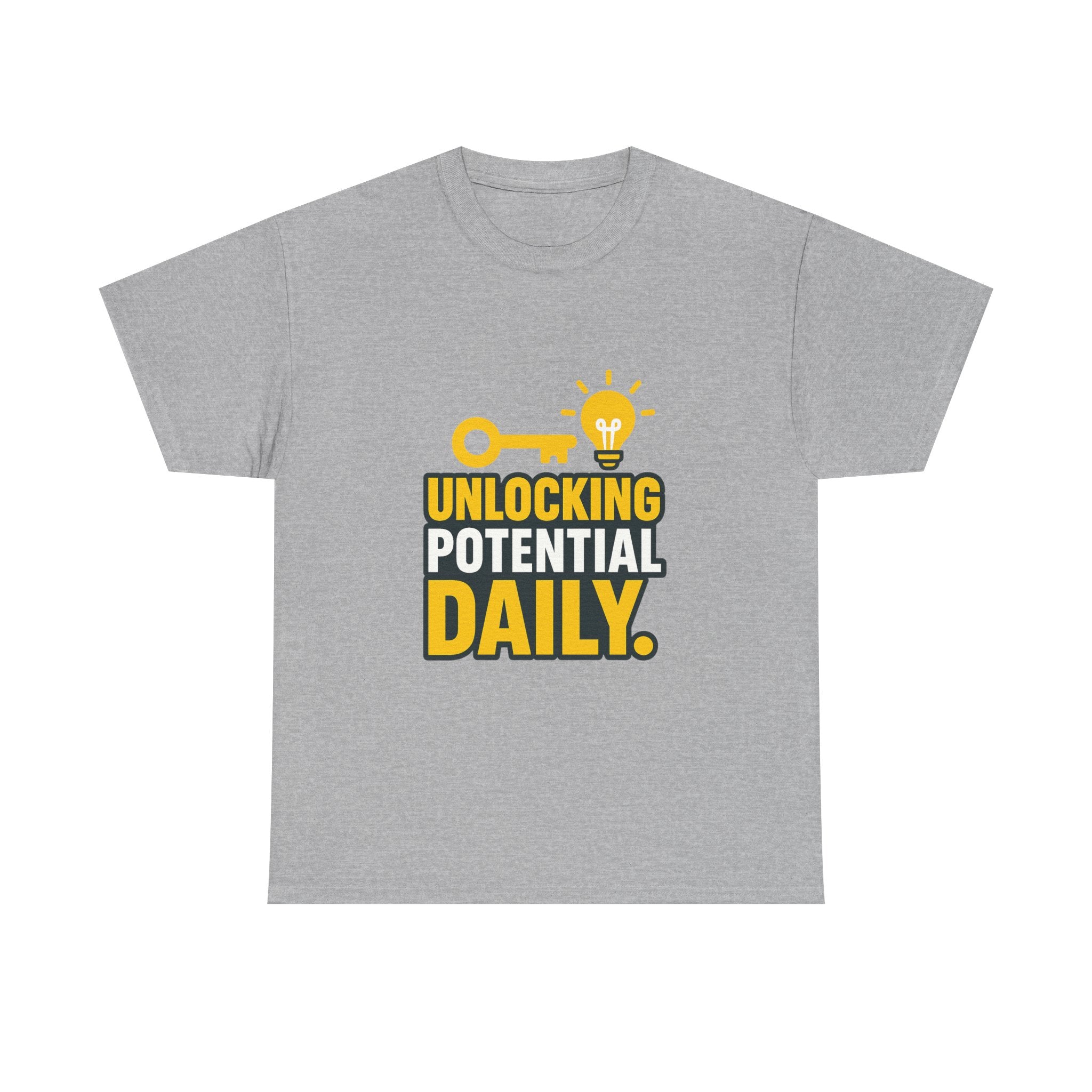 Tutor Unlocking Potential Daily T-Shirt | Unique Gift | Graphic Tee