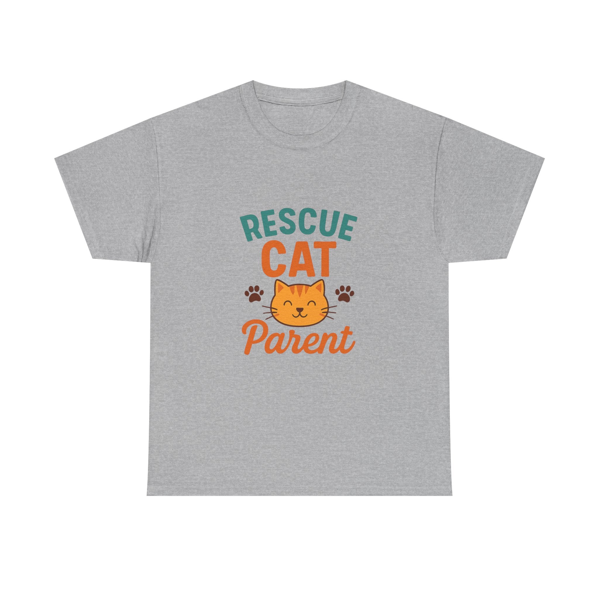 Rescue Cat Changed My Life T-Shirt | Adoption Gift | Graphic Tee