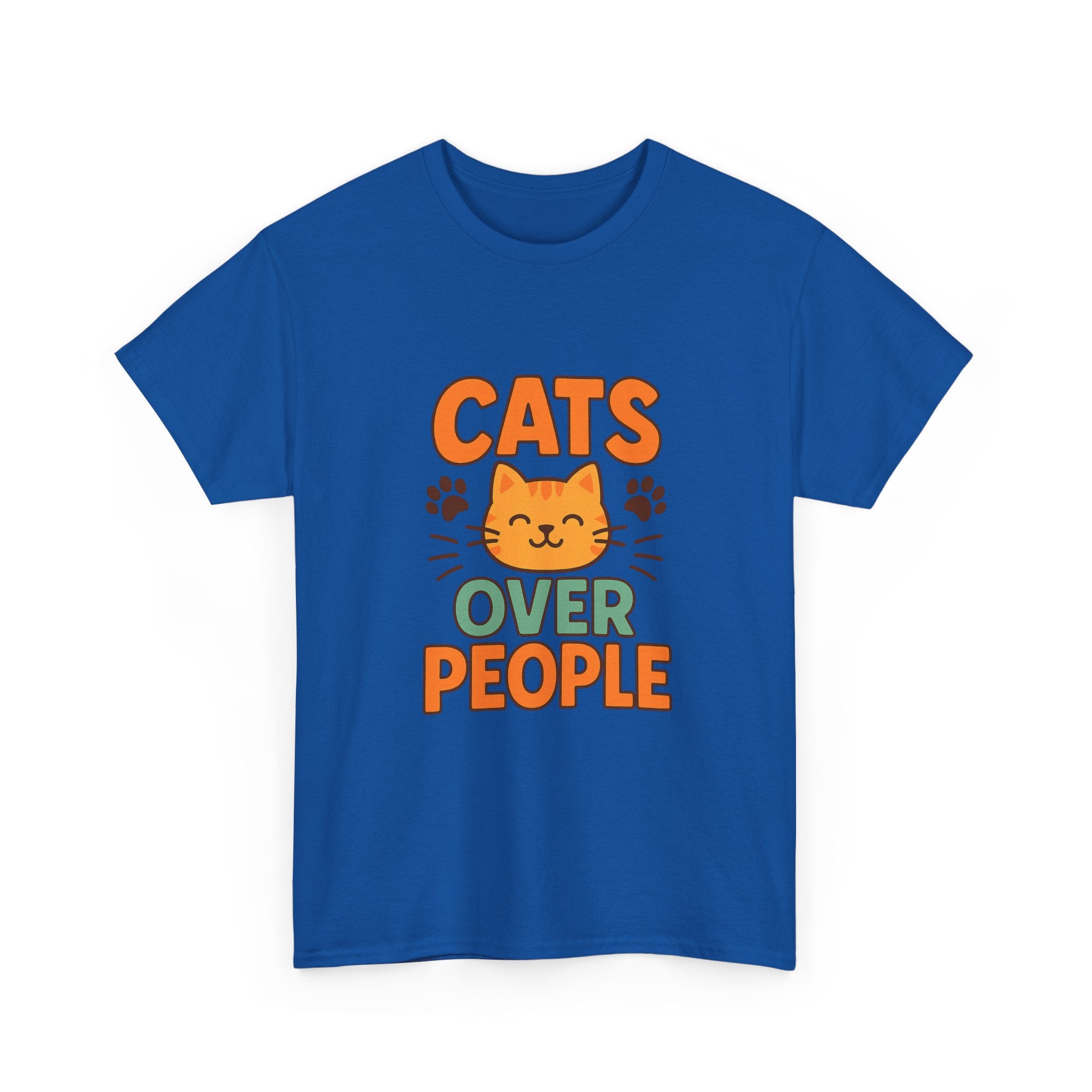 Introvert Powered By Cats T-Shirt | Funny Antisocial Cat Gift | Graphic Tee