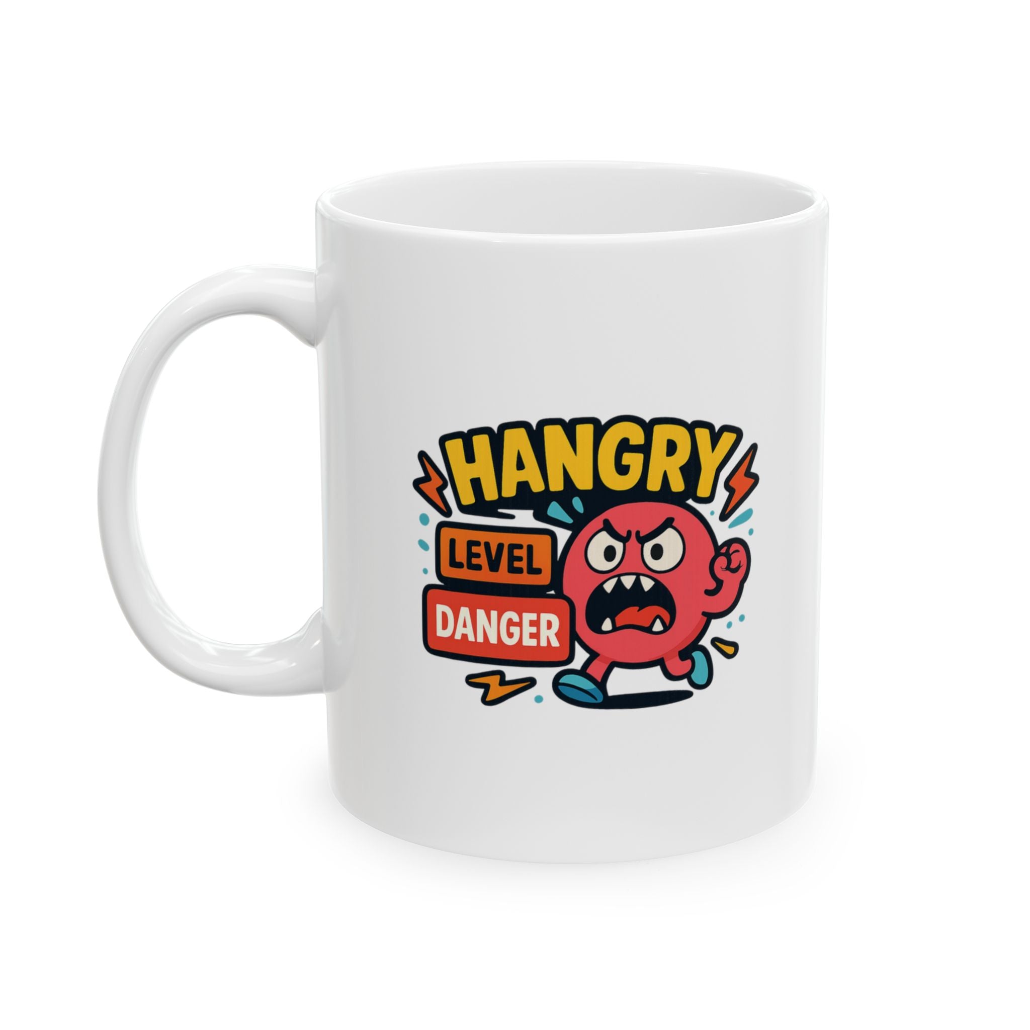 Hangry Is A Real Medical Condition Coffee Mug | Funny Hangry Gift | Ceramic Mug