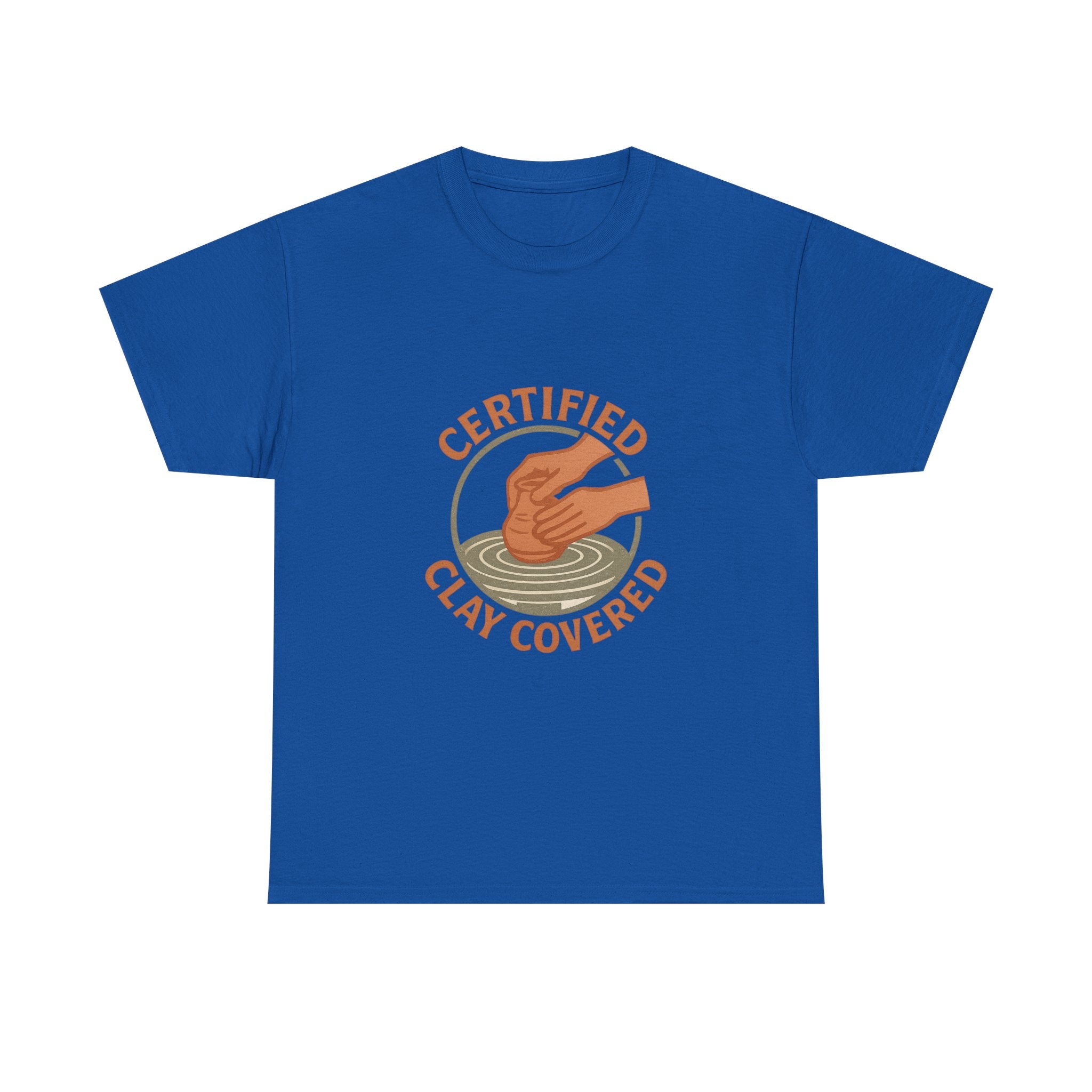 Ceramics Studio Certified Clay Covered Artist T-Shirt