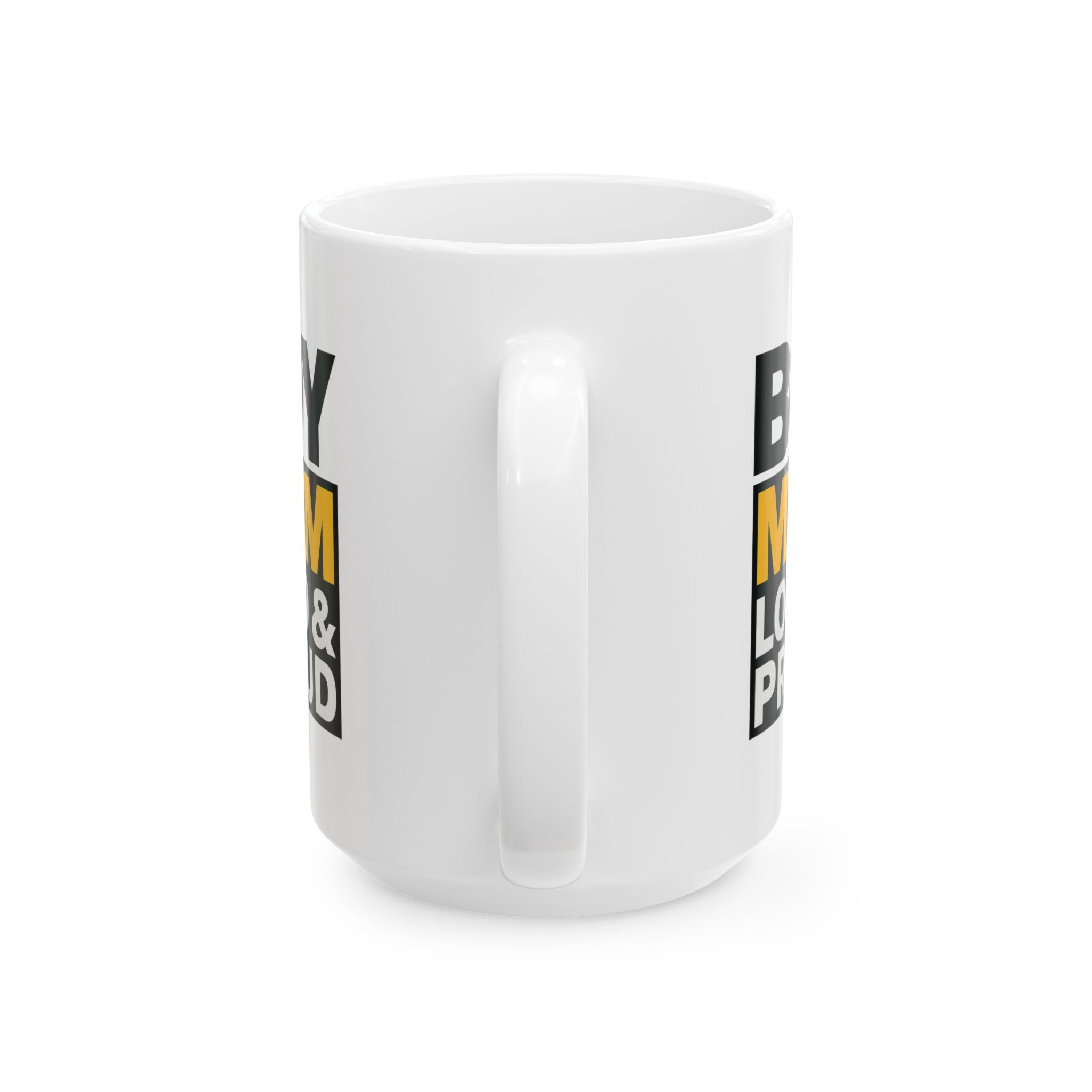 Boy Mom Energy Level Chaos Coffee Mug | Funny Mom Gift | Ceramic Mug