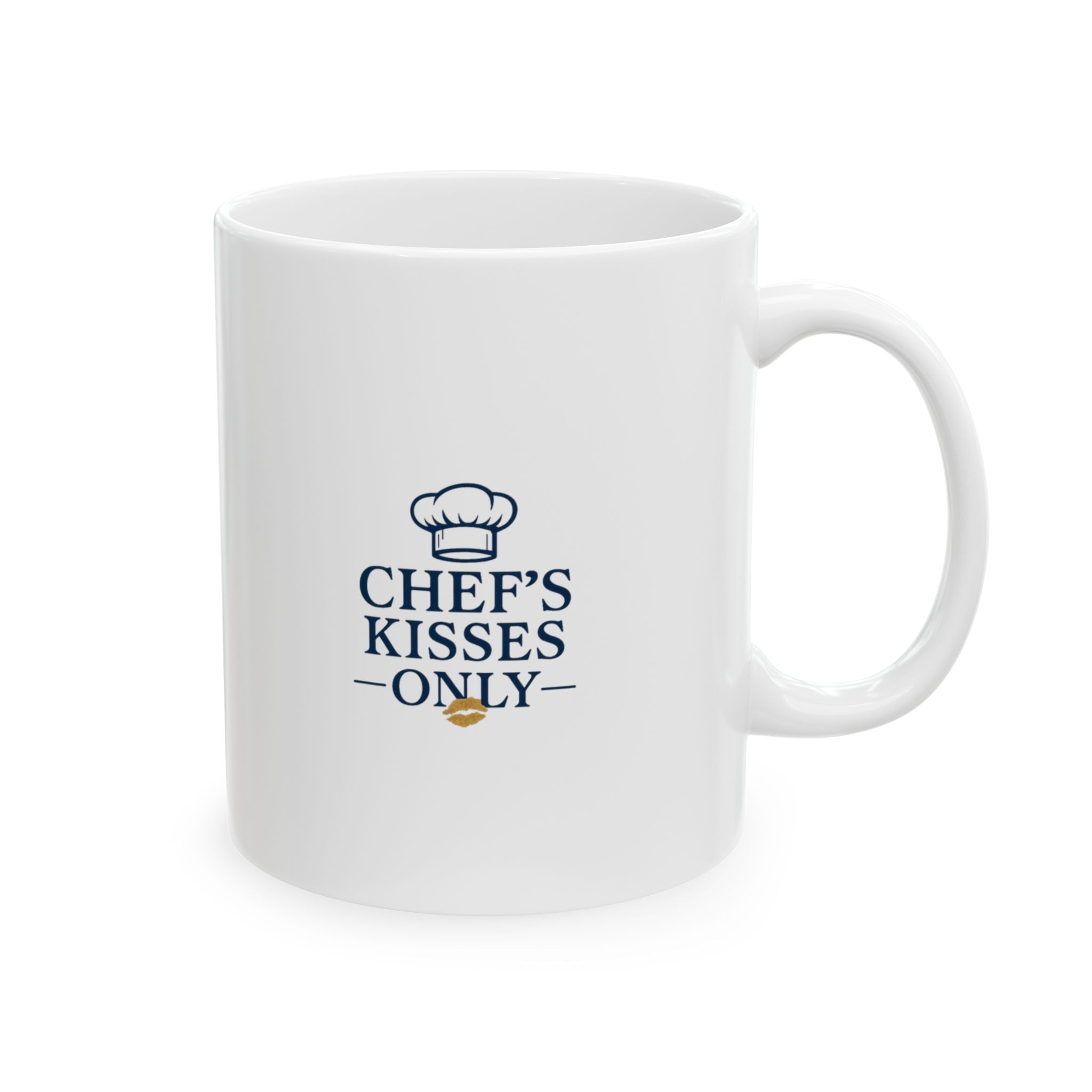Chef's Kisses Only Coffee Mug | Chef Gift | Ceramic Mug