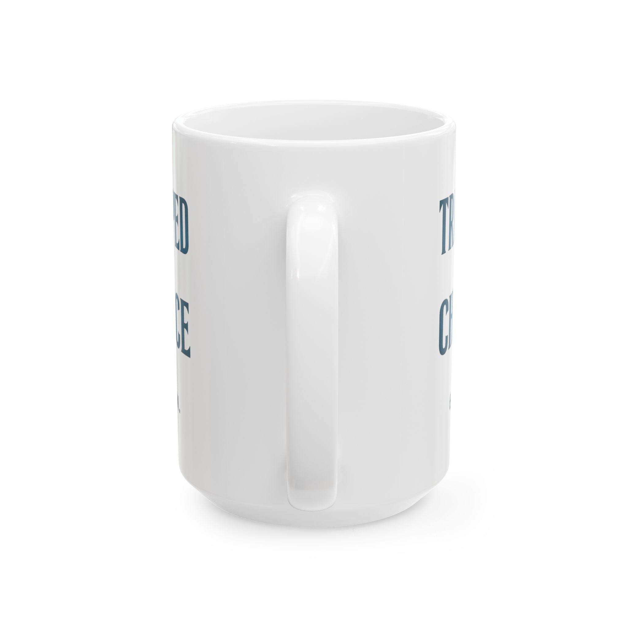 Escape Room Addict Trapped By Choice Coffee Mug | Unique Gift | Ceramic Mug
