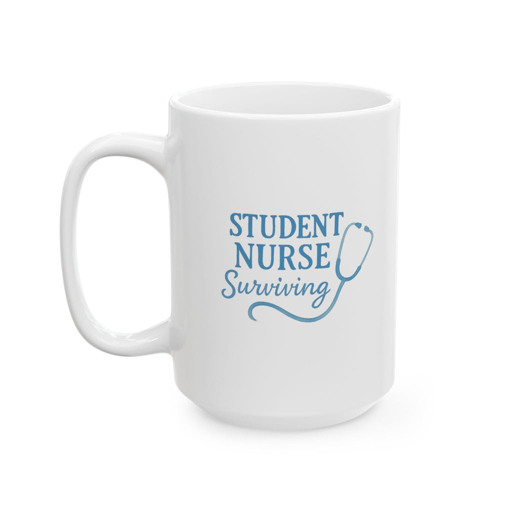 Nursing Student Send Coffee And Prayers Coffee Mug | Funny Student Nurse Gift | Ceramic Mug