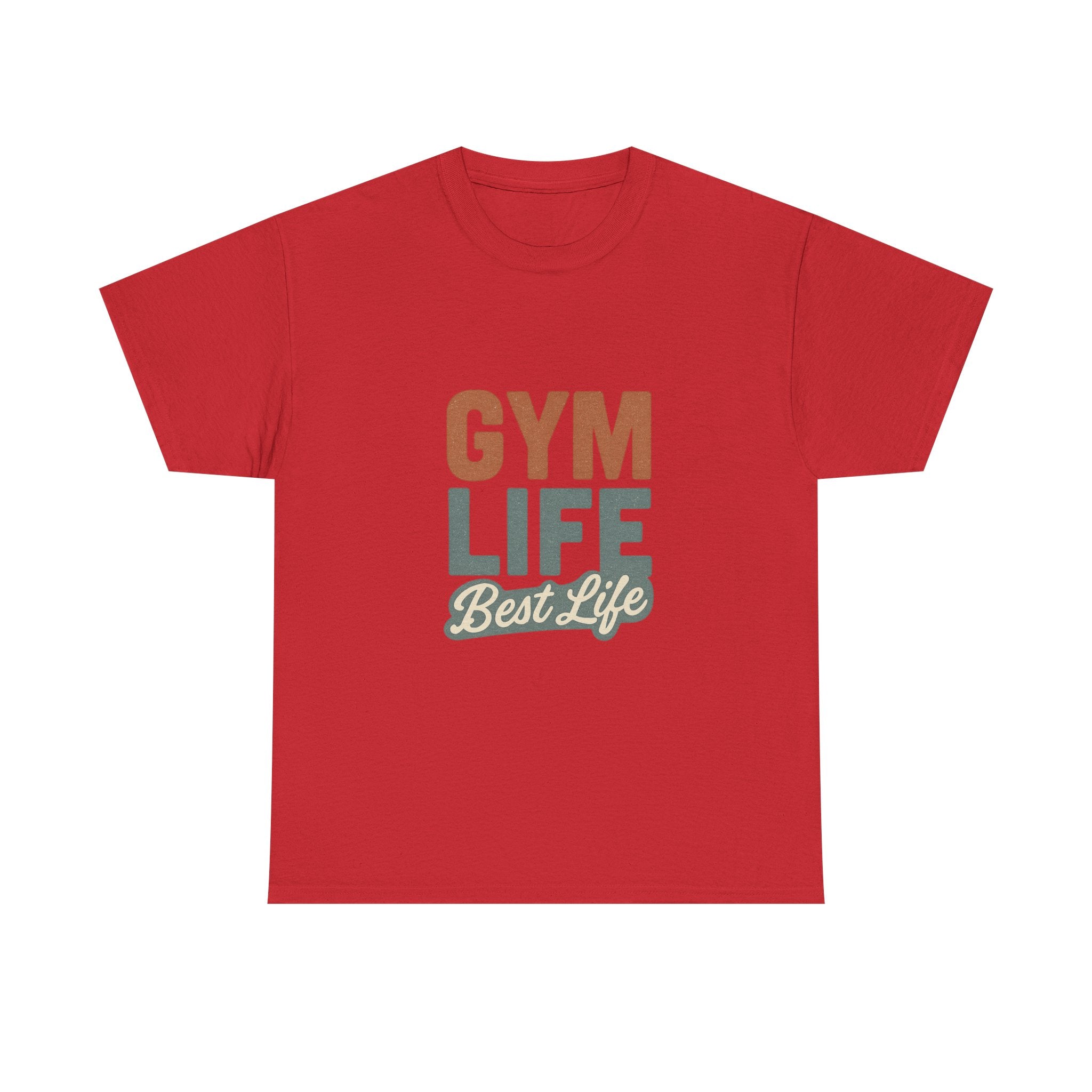 Gym Life Is The Best Life T-Shirt | Fitness Appreciation | Graphic Tee