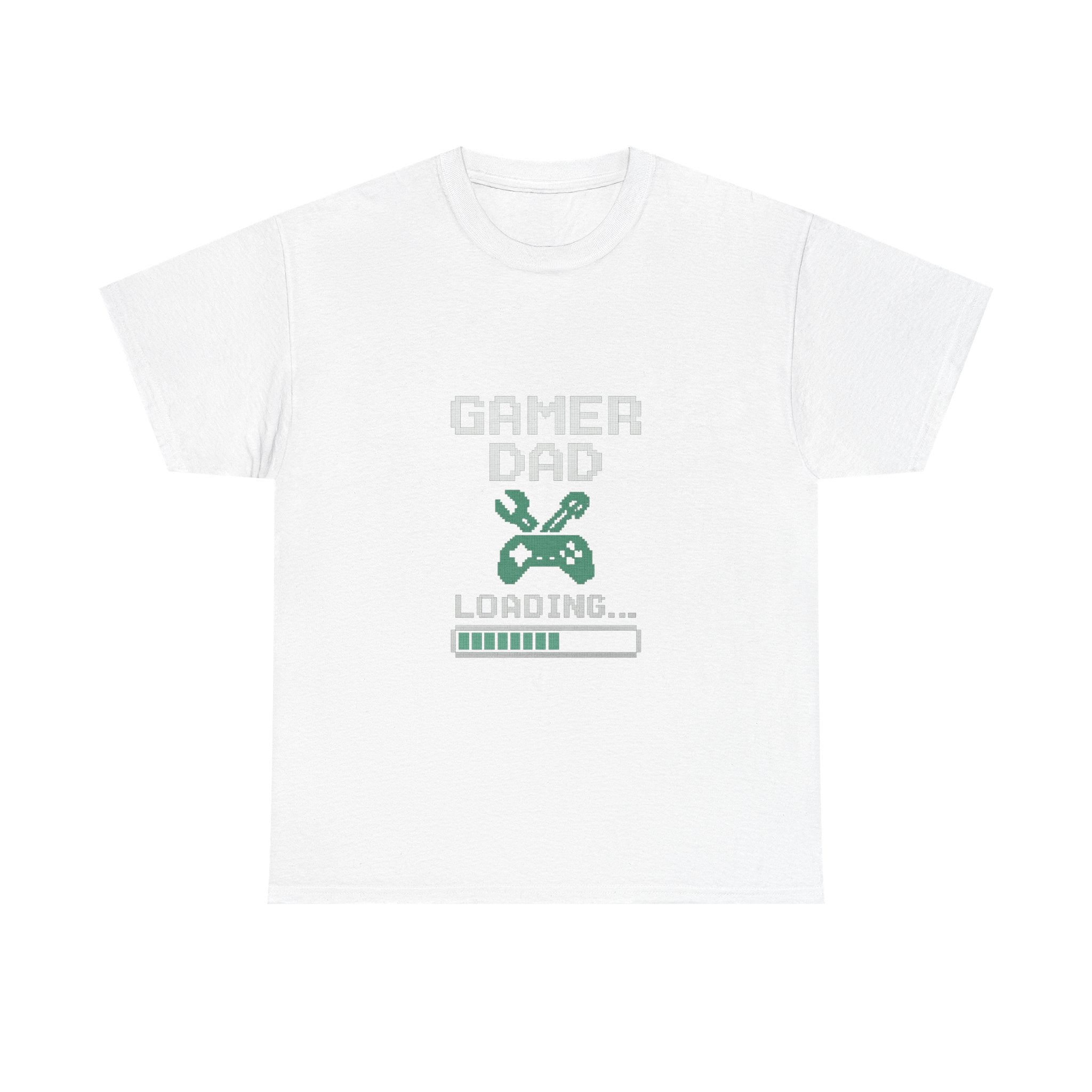 Gamer Dad Loading T-Shirt | Gift for Dad | Graphic Tee