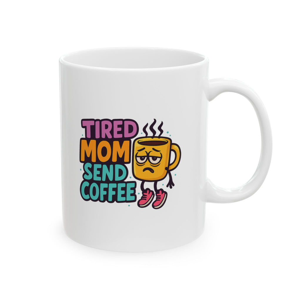 Tiredness Level Expert Mom Coffee Mug | Funny Mom Humor | Ceramic Mug