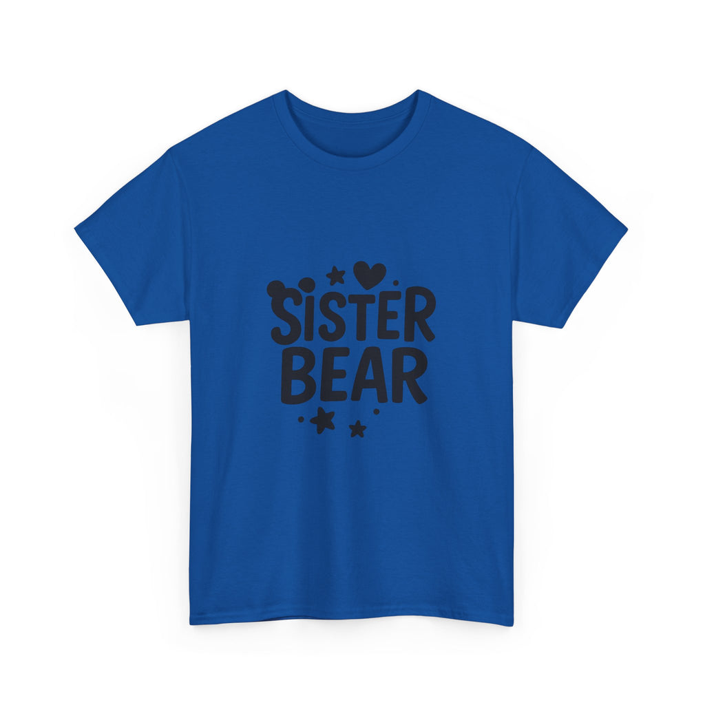 Sister Bear Proud Sister T-Shirt | Unique Gift | Graphic Tee