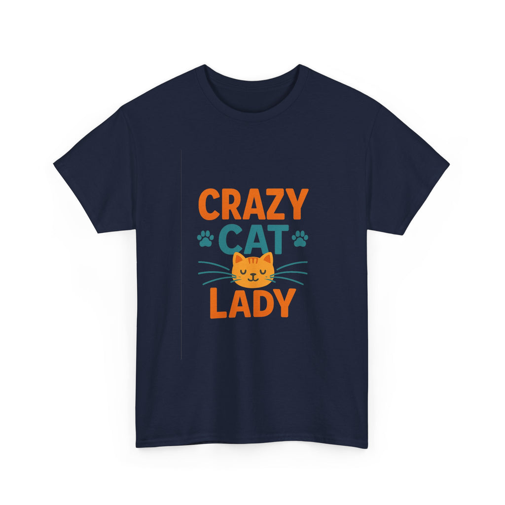 Crazy Cat Lady Fully Operational T-Shirt | Cat Humor Gift | Graphic Tee