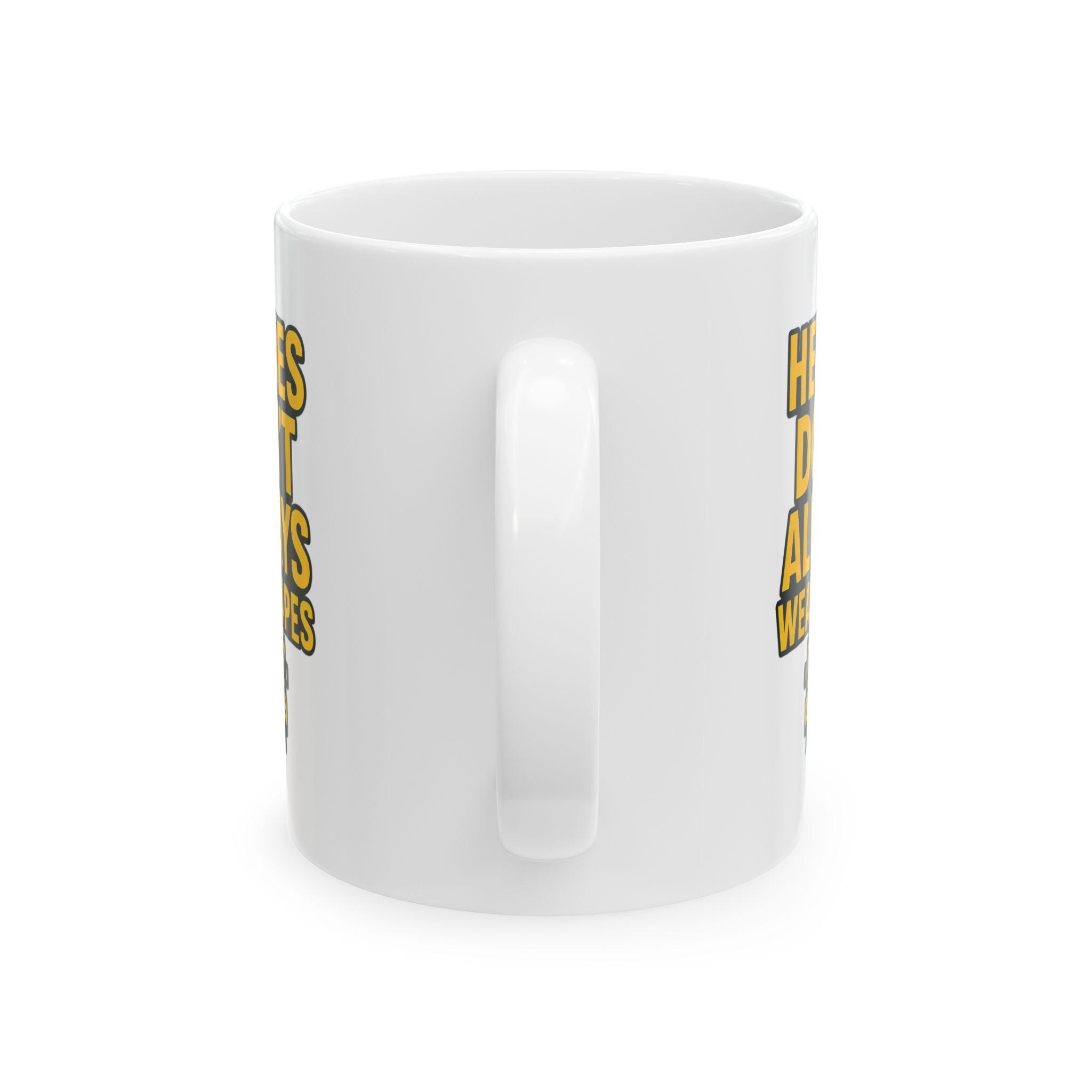 School Bus Driver Heroes Dont Always Wear Capes Coffee Mug | Unique Gift | Ceramic Mug