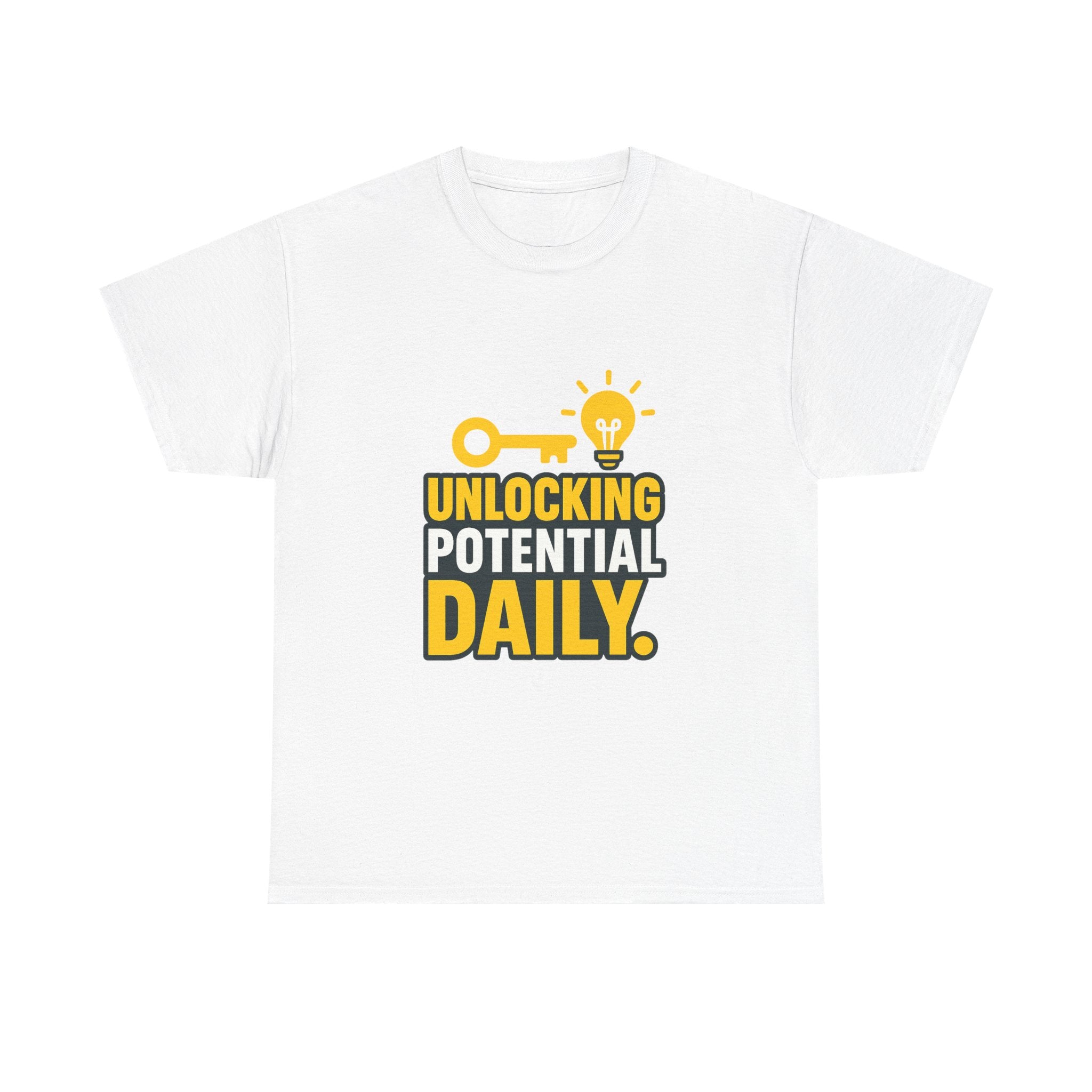 Tutor Unlocking Potential Daily T-Shirt | Unique Gift | Graphic Tee