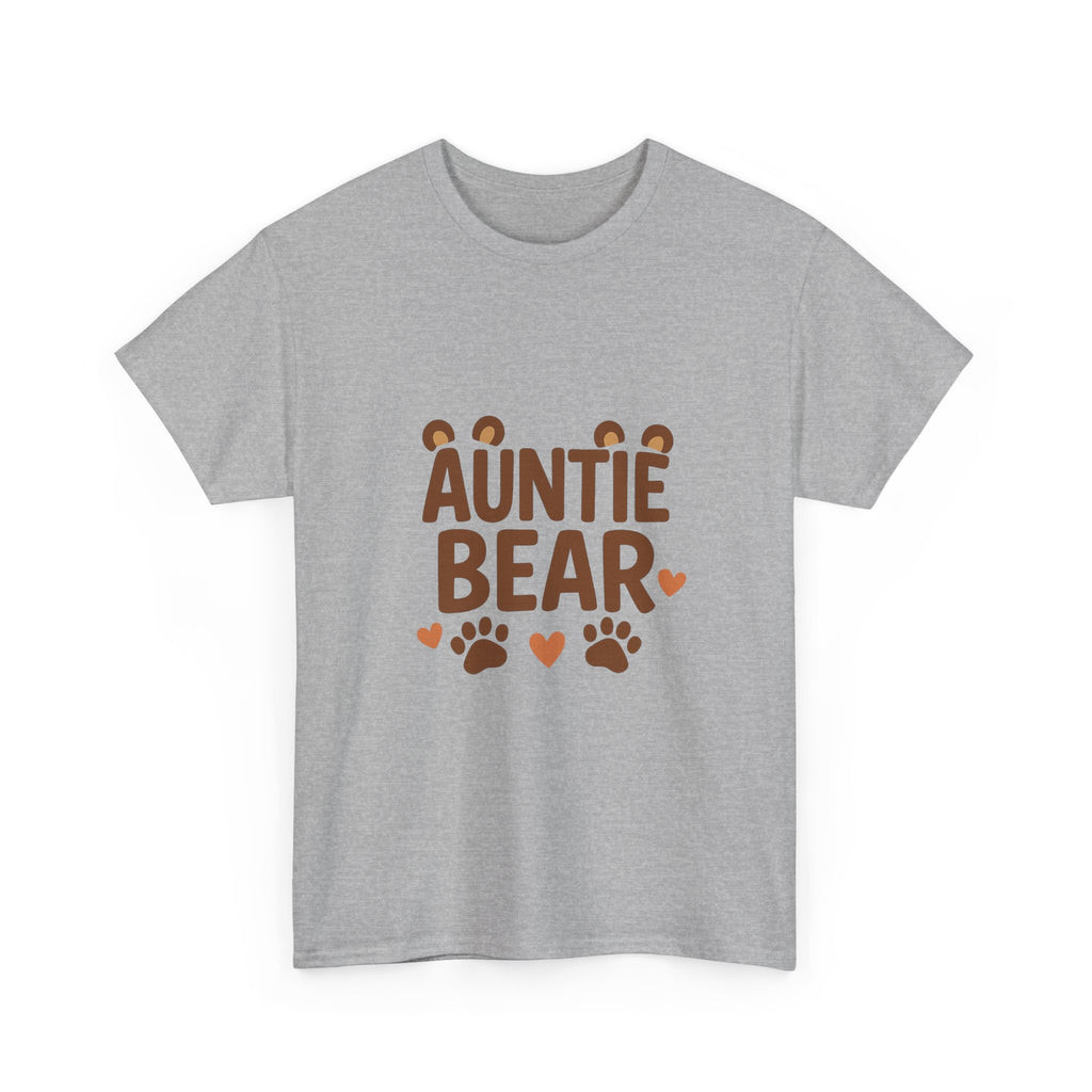 Auntie Bear Proud Aunt T-Shirt | Unique Gift | Graphic Tee