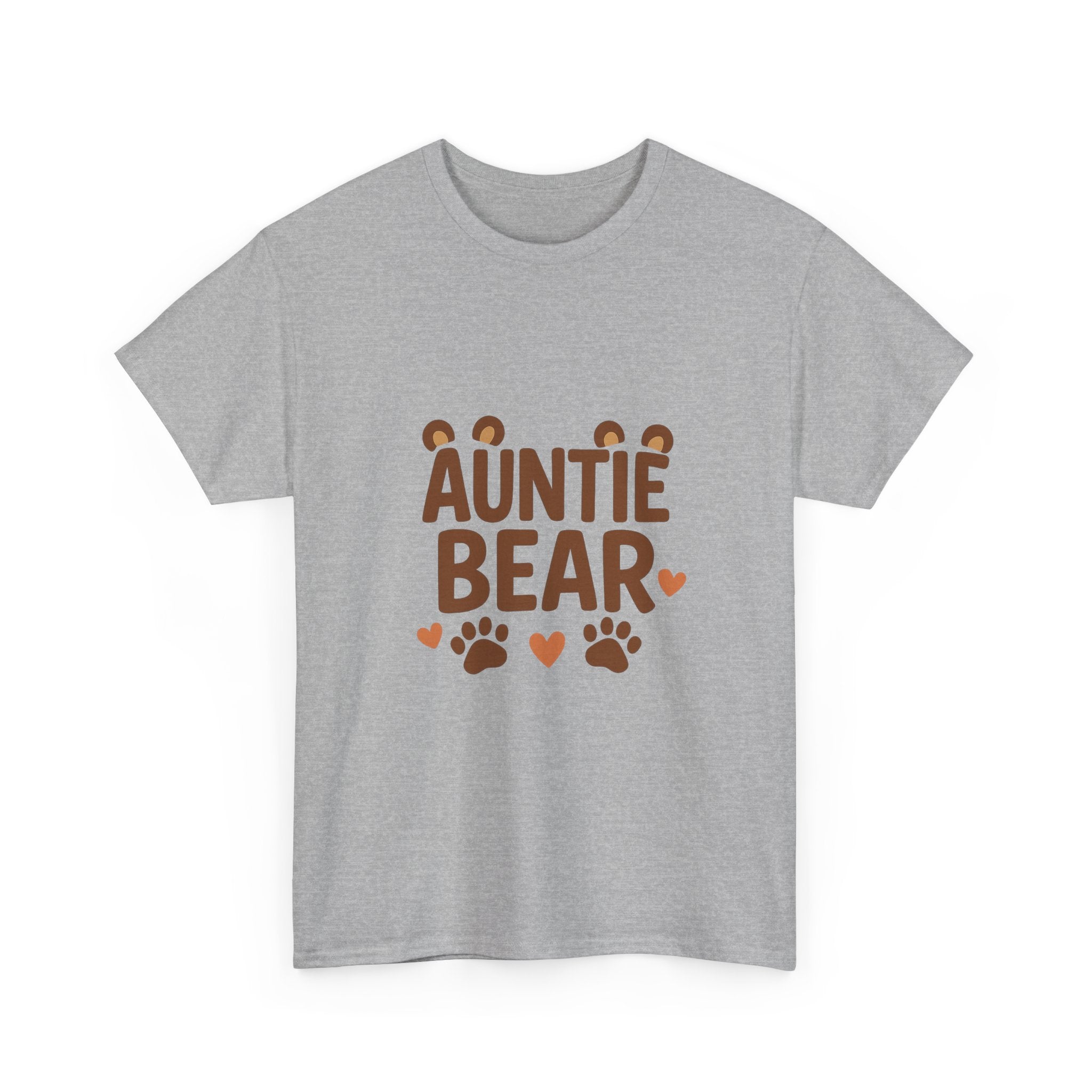 Auntie Bear Proud Aunt T-Shirt | Unique Gift | Graphic Tee