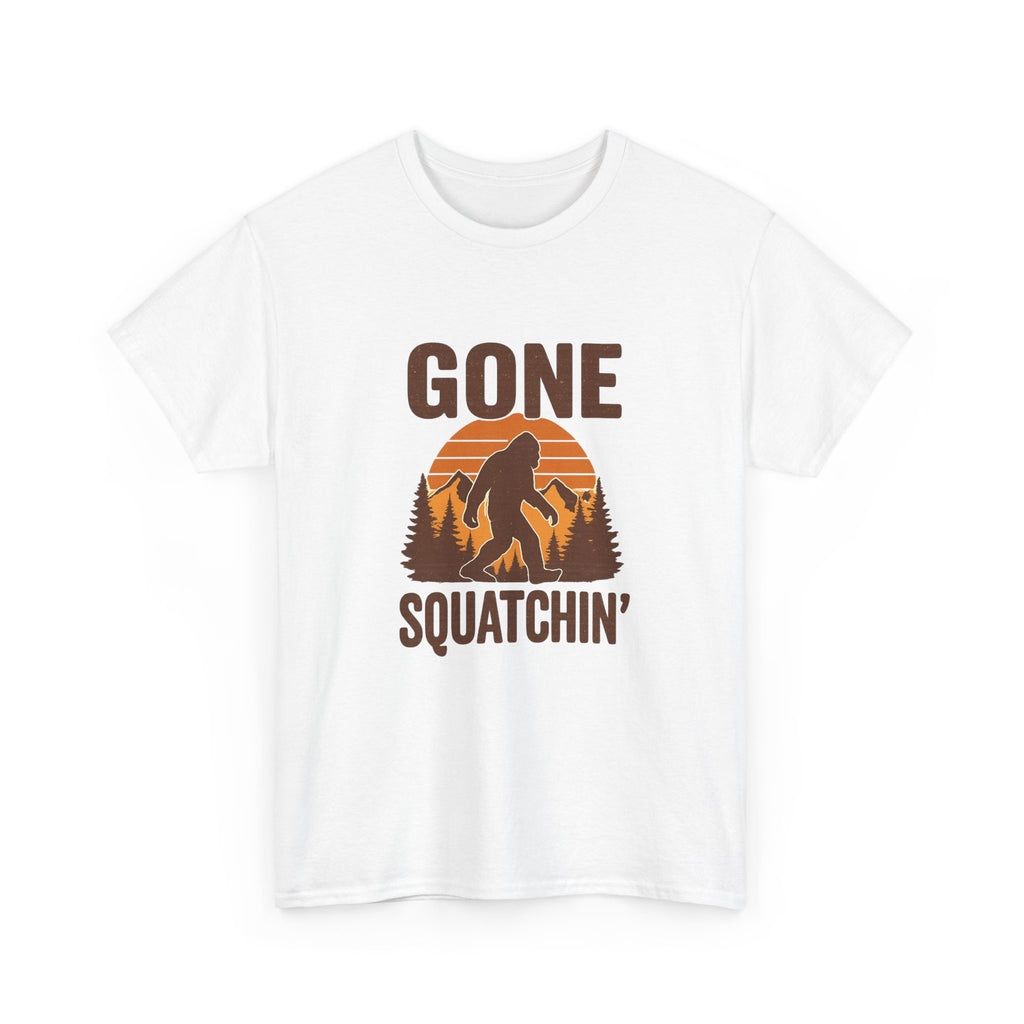 Gone Squatchin Classic Bigfoot T-Shirt | Unique Gift | Graphic Tee