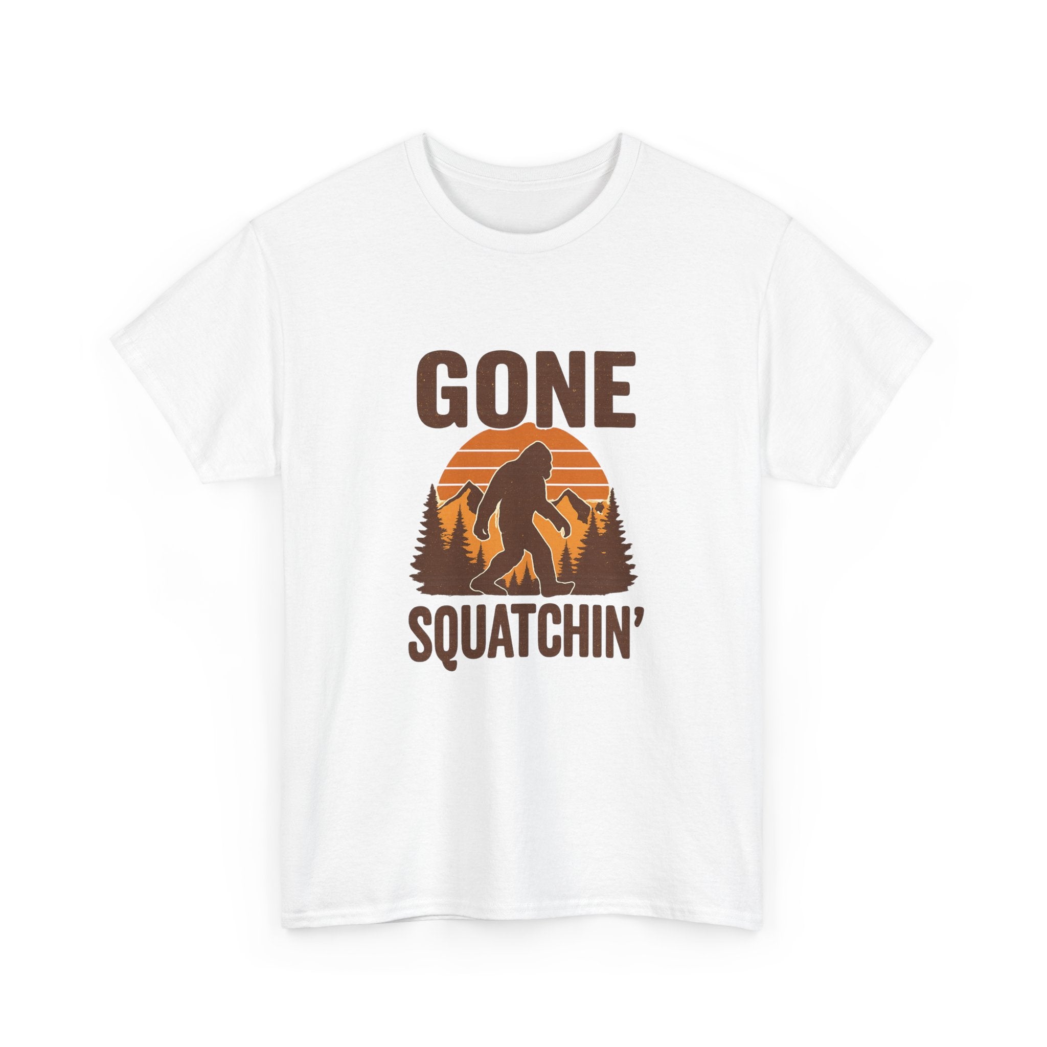 Gone Squatchin Classic Bigfoot T-Shirt | Unique Gift | Graphic Tee
