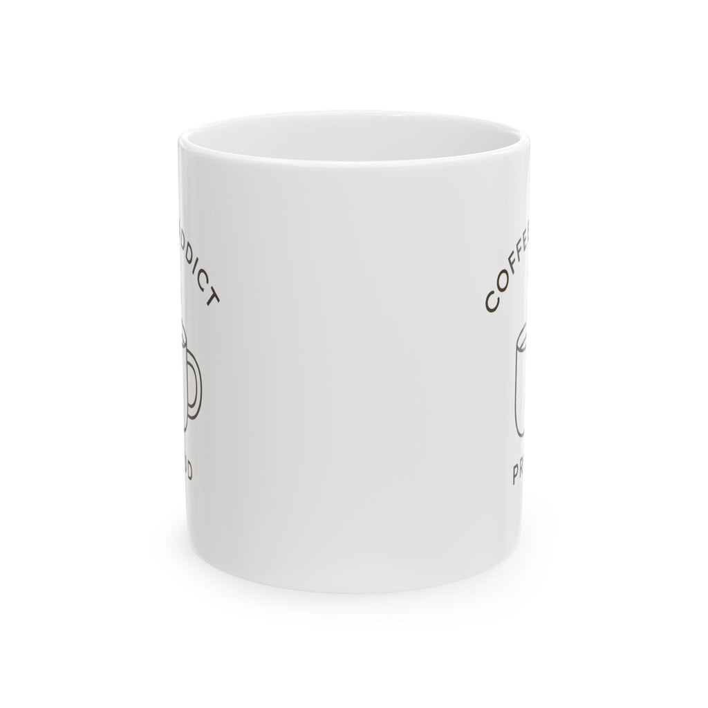 Coffee Addict First Step Admitting It Done Coffee Mug | Funny Coffee Gift | Ceramic Mug