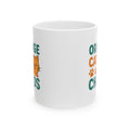 Orange Cats Choose Chaos Coffee Mug | Funny Cat Gift | Ceramic Mug