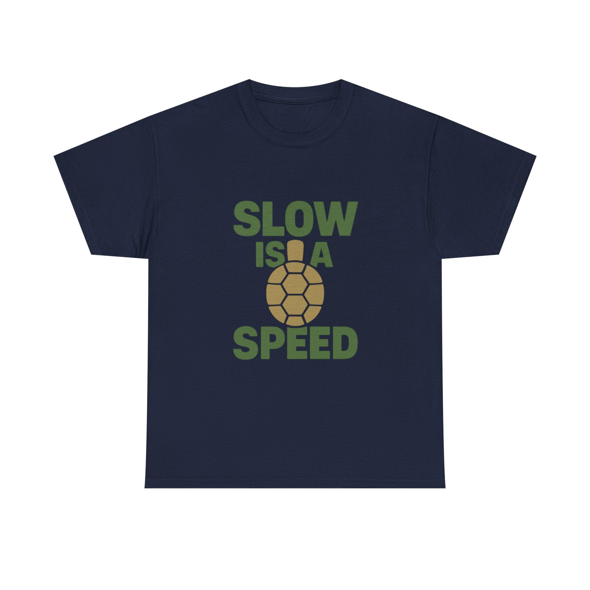 Turtle Dad Slow Is A Speed T-Shirt | Gift for Dad | Graphic Tee