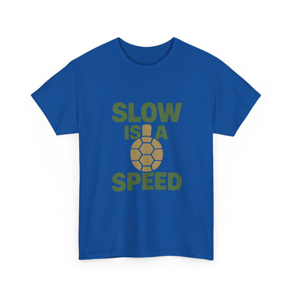 Turtle Dad Slow Is A Speed T-Shirt | Gift for Dad | Graphic Tee