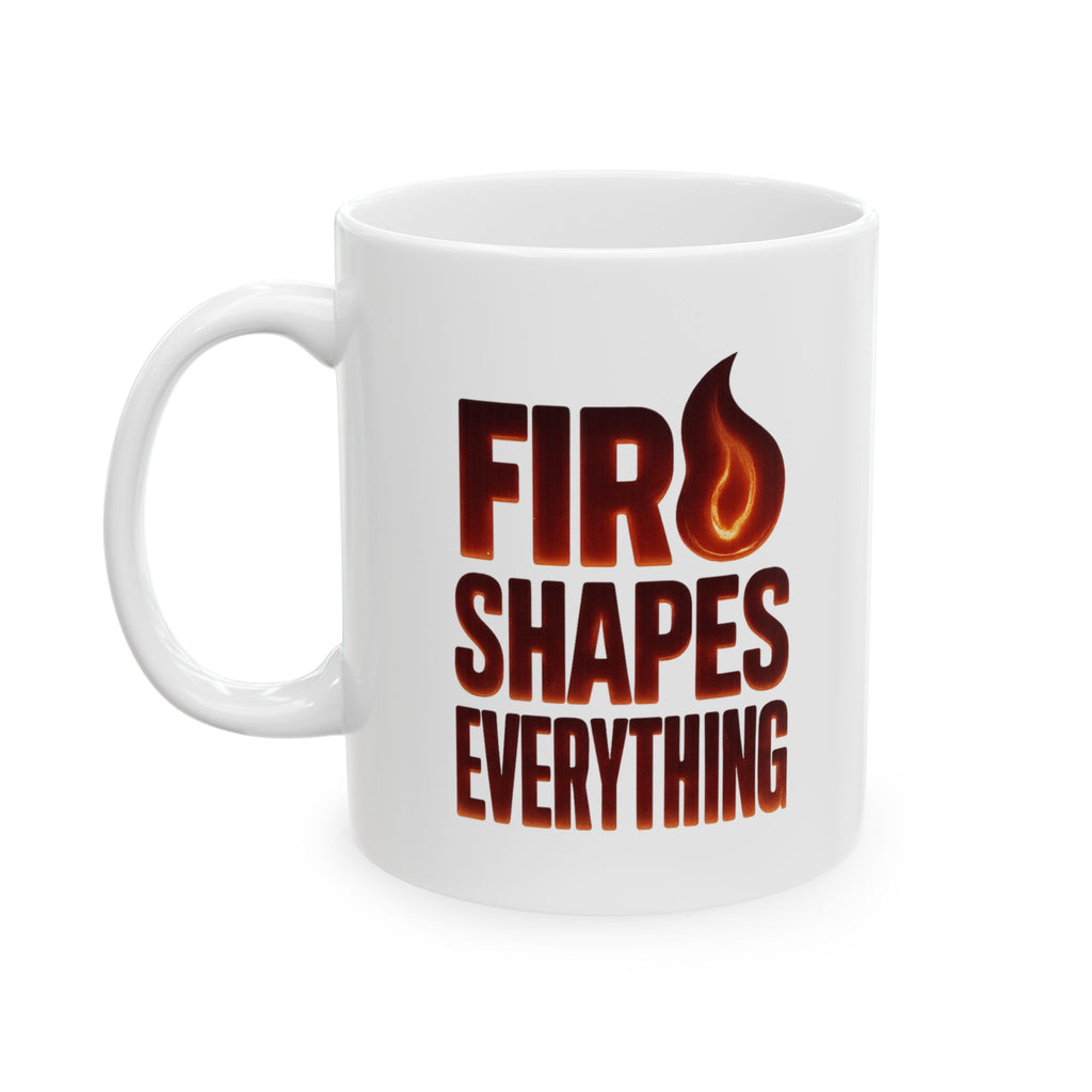 Glassblower Fire Shaping The Ordinary Into Art Coffee Mug | Unique Gift | Ceramic Mug