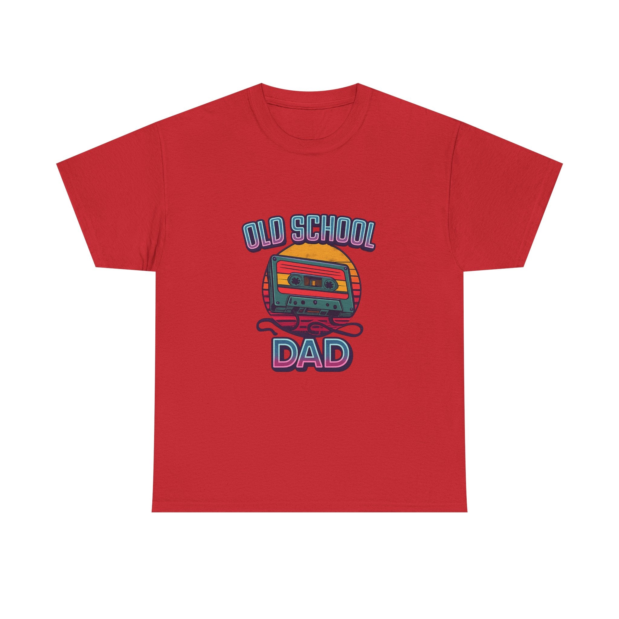 Old School Dad Cassette Tape Retro T-Shirt | Gift for Dad | Graphic Tee