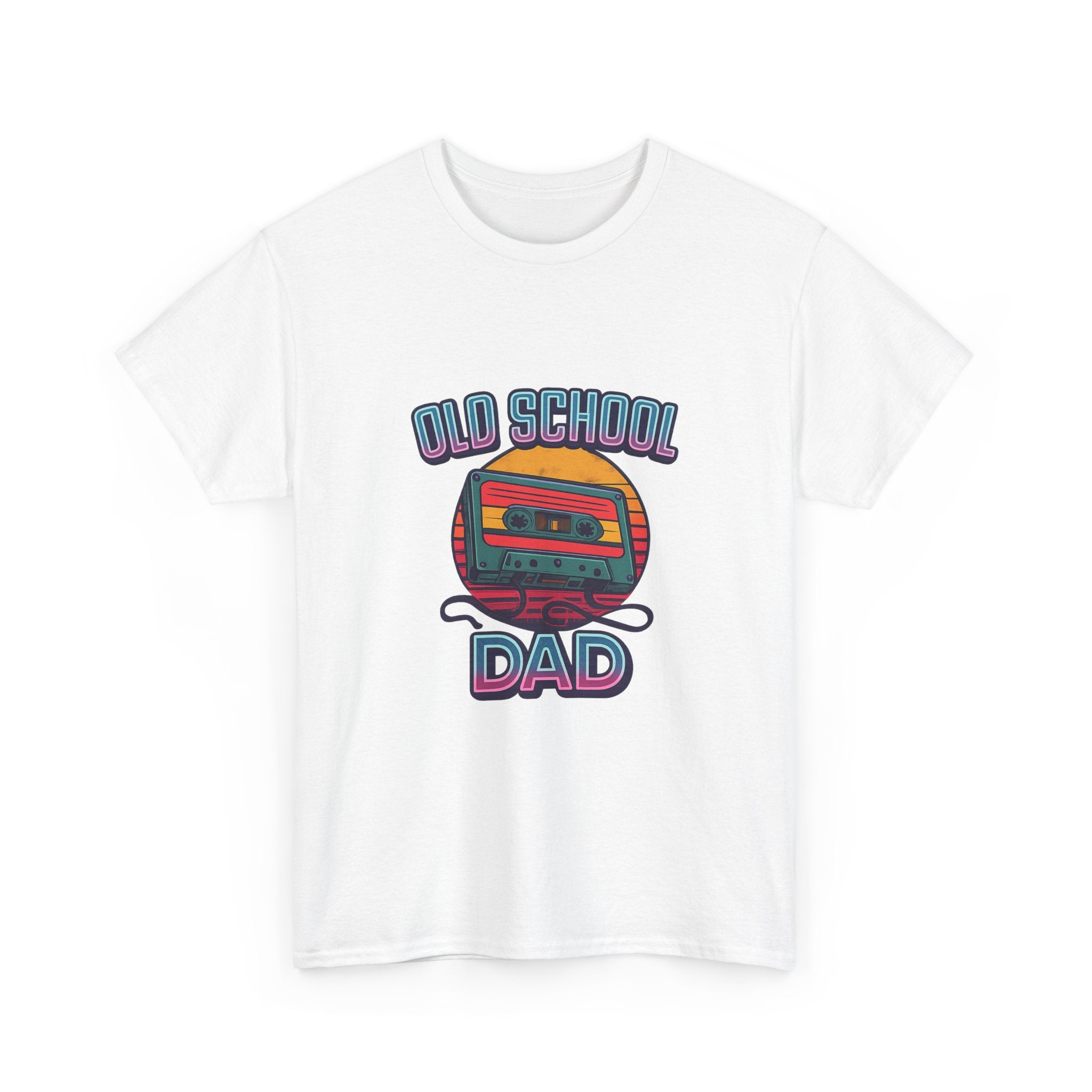 Old School Dad Cassette Tape Retro T-Shirt | Gift for Dad | Graphic Tee