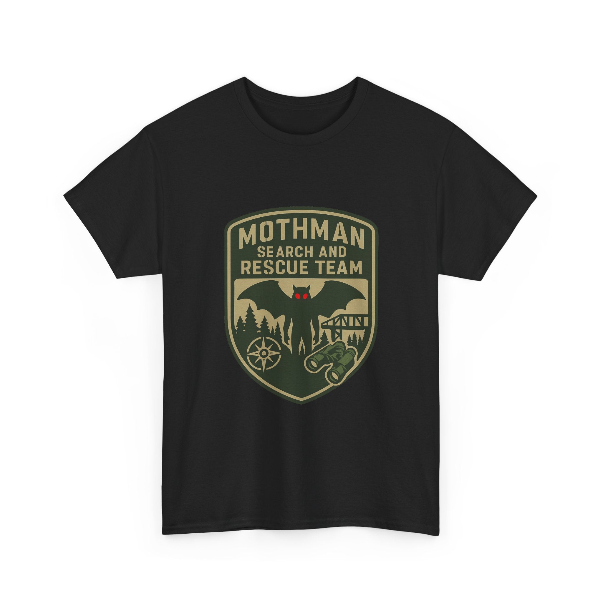 Mothman Search And Rescue Team T-Shirt | Unique Gift | Graphic Tee