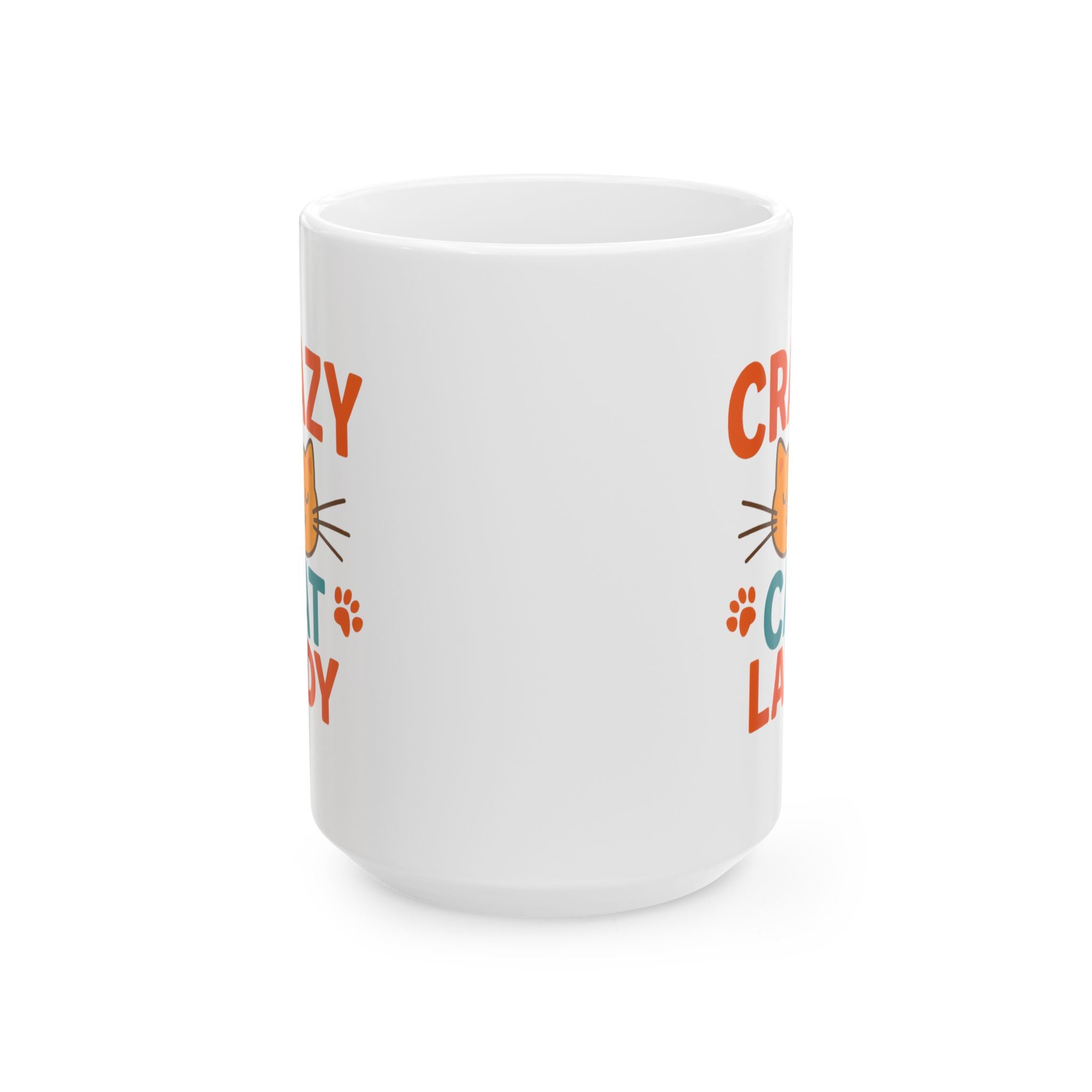 Official Crazy Cat Lady Card Carrying Member Coffee Mug | Cat Humor | Ceramic Mug