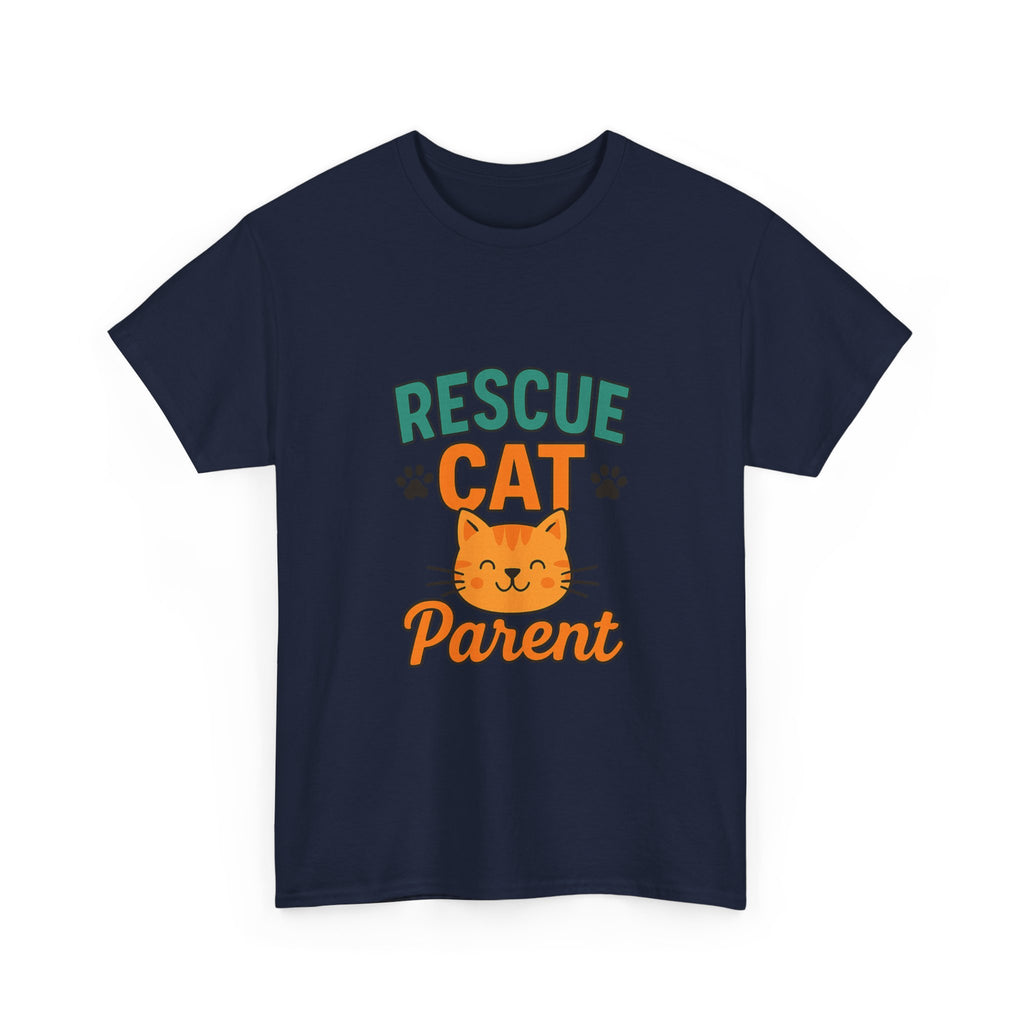 My Cat Rescued Me Too T-Shirt | Rescue Cat Appreciation | Graphic Tee