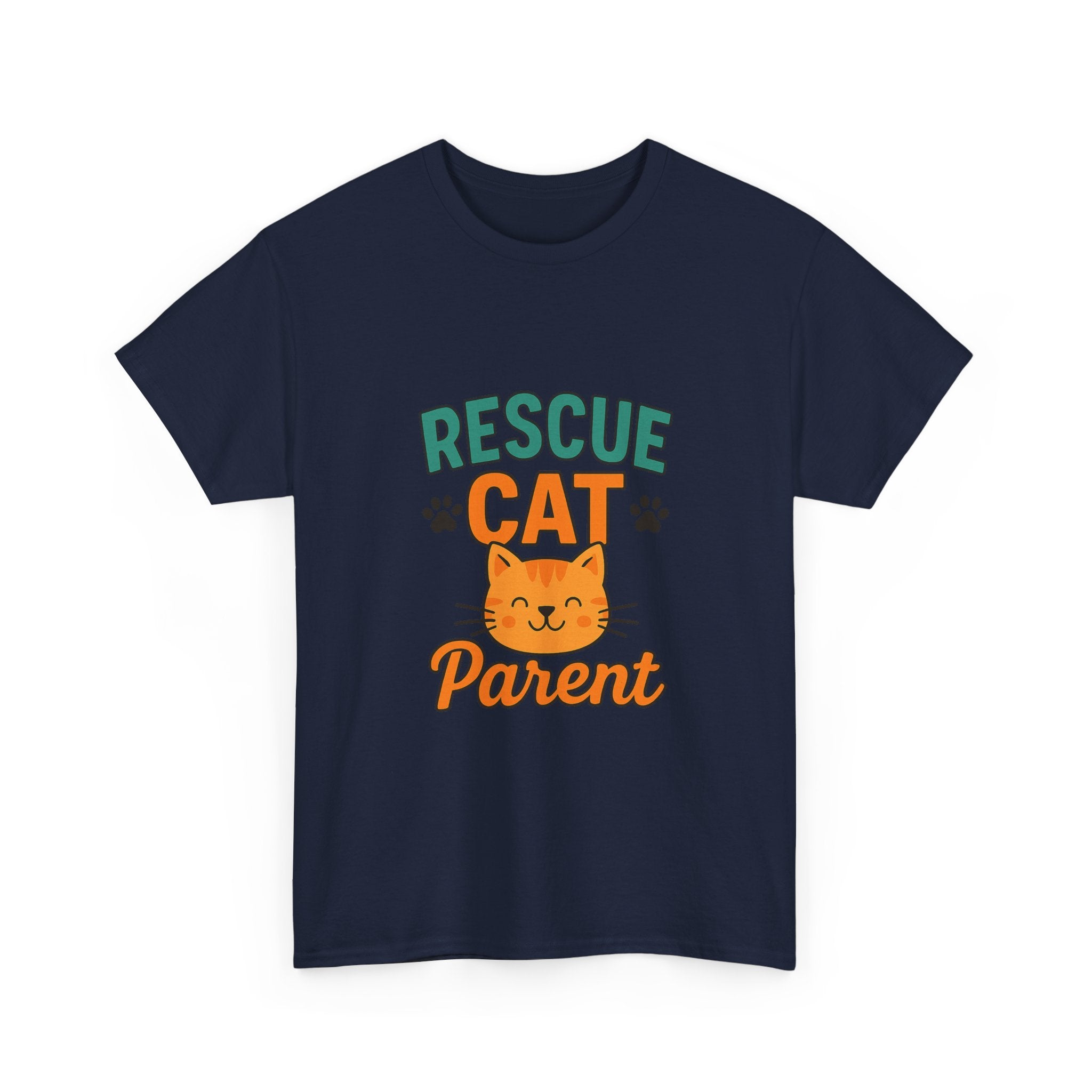 My Cat Rescued Me Too T-Shirt | Rescue Cat Appreciation | Graphic Tee