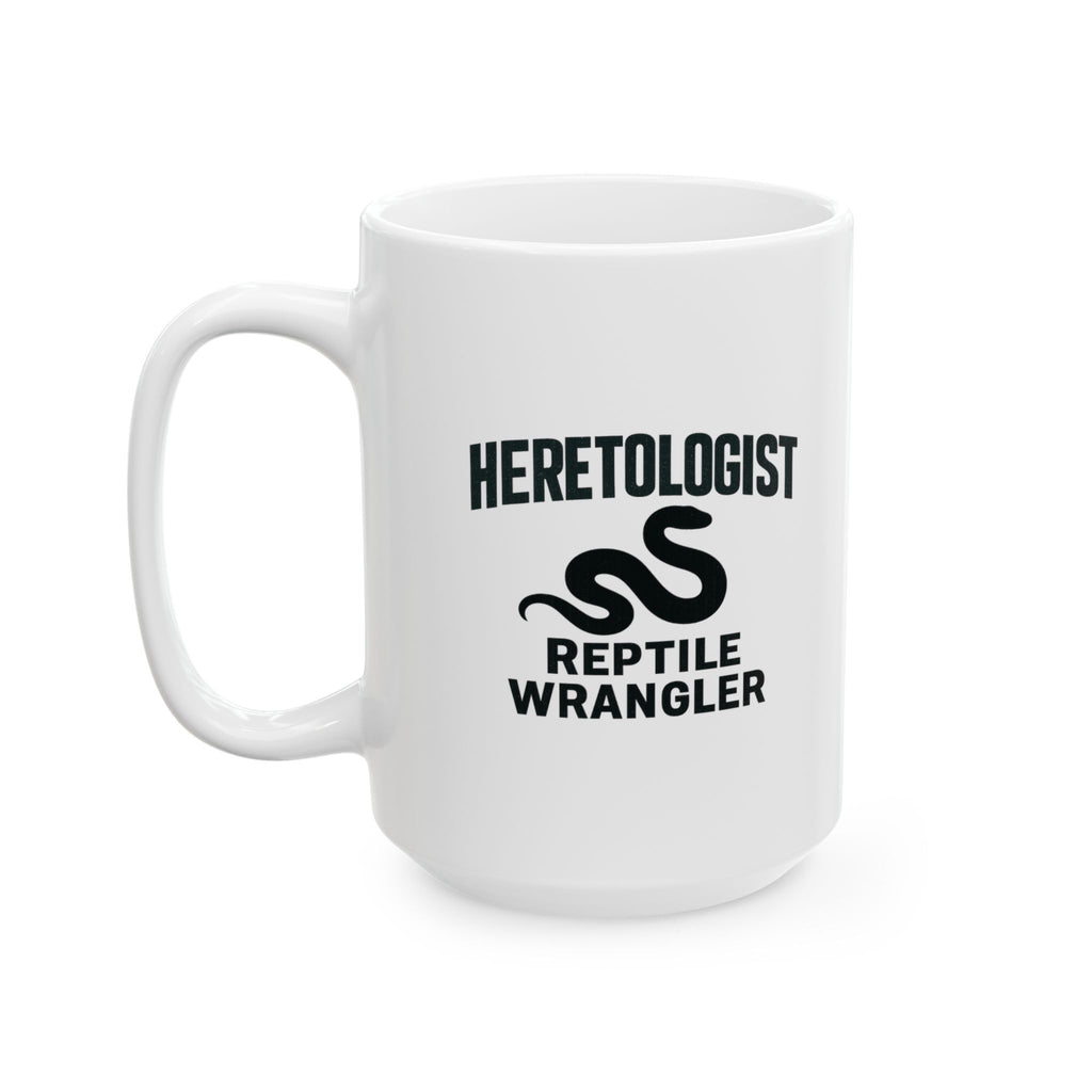 Herpetologist Reptile Wrangler Scientist Ceramic Mug