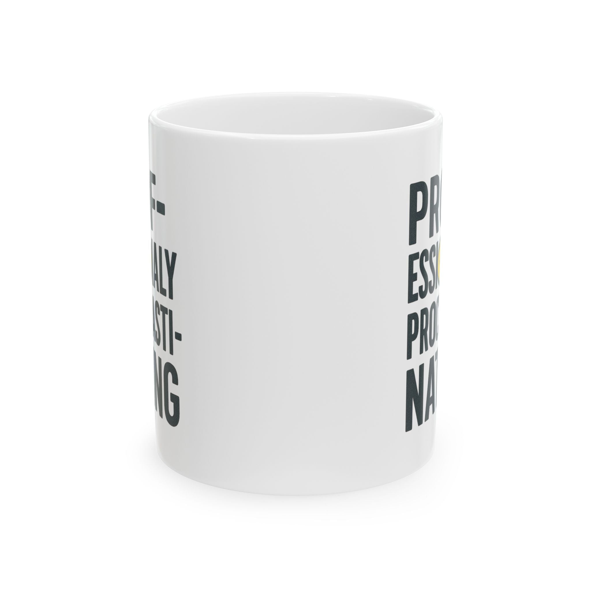 Professionally Procrastinating But With Coffee Coffee Mug | Coffee Lover Gift | Ceramic Mug