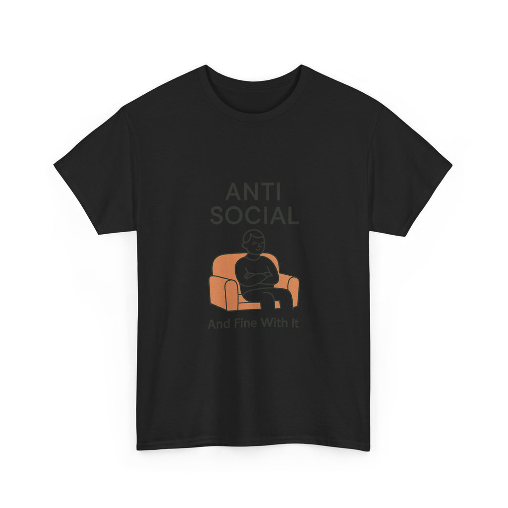 Anti Social But Make It Cute T-Shirt | Funny Antisocial Gift | Graphic Tee