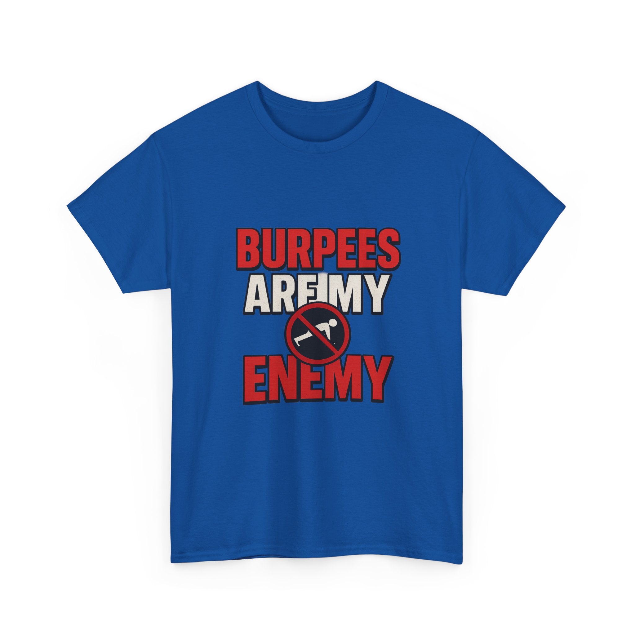 Bootcamp Veteran Burpees Are My Enemy T-Shirt | Veteran Gift | Graphic Tee
