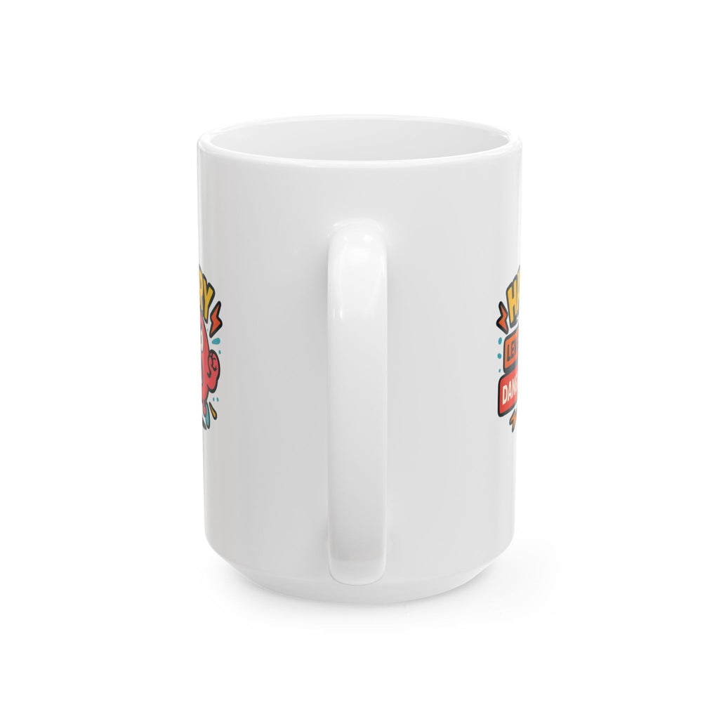 Hangry Is A Real Medical Condition Coffee Mug | Funny Hangry Gift | Ceramic Mug
