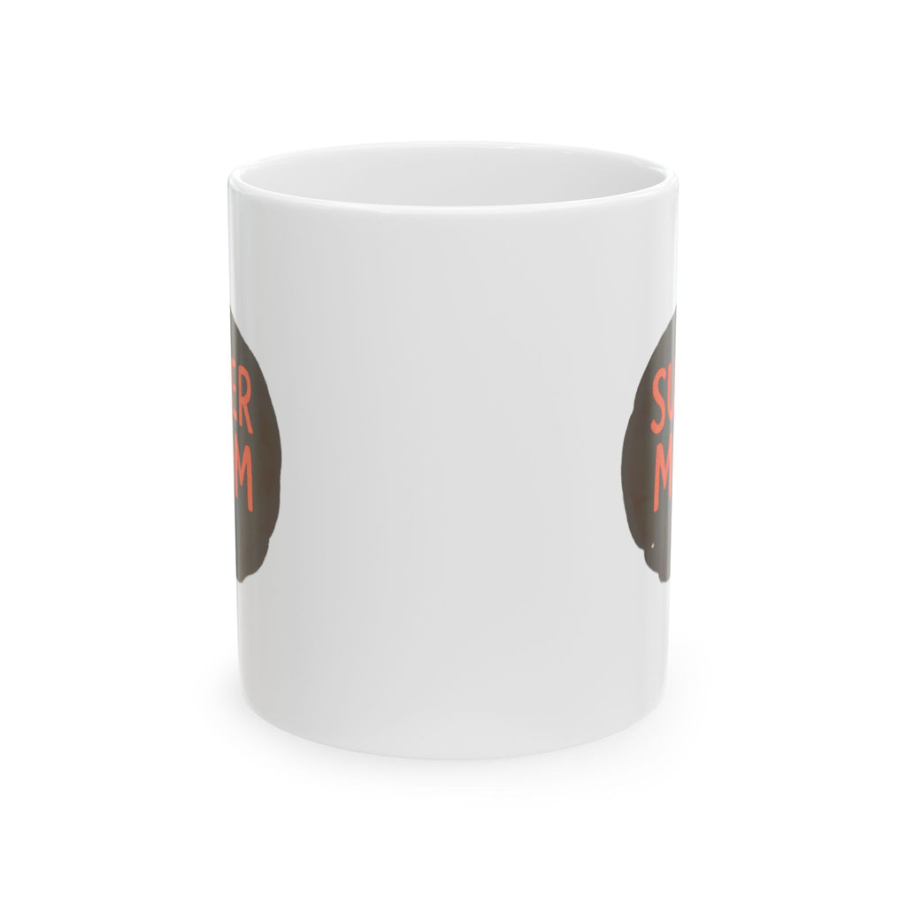 Supermom Just Add Coffee Coffee Mug | Mom Humor Gift | Ceramic Mug