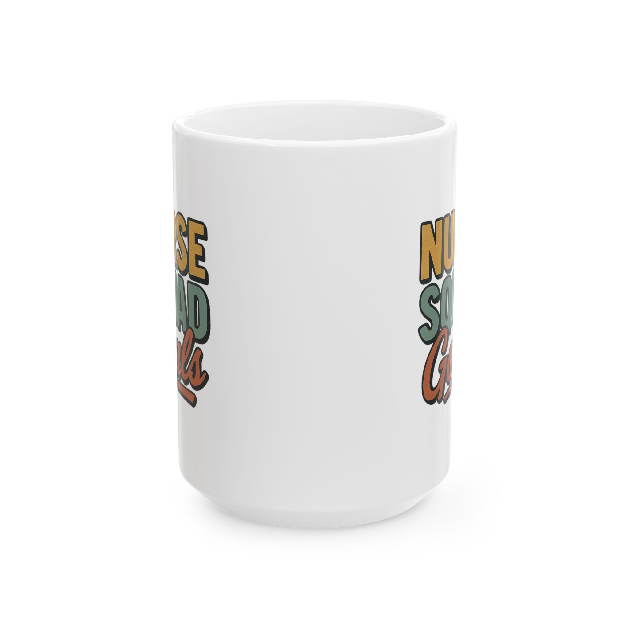 Squad Goals Nurse Edition Coffee Mug | Funny Nurse Team Gift | Ceramic Mug
