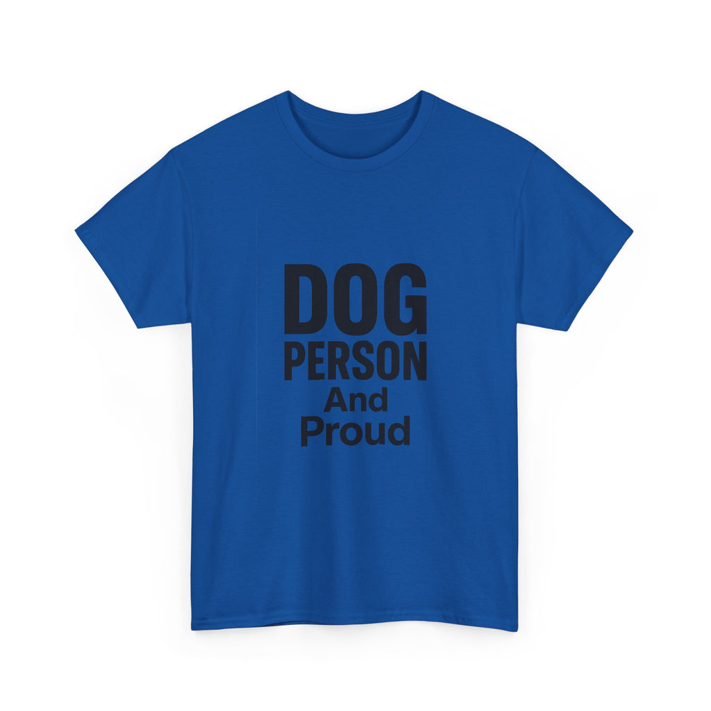 Certified Dog Person No Apologies T-Shirt | Dog Lover Gift | Graphic Tee